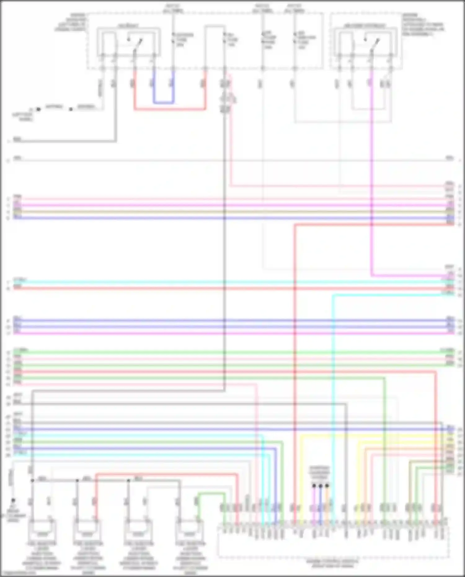 Tacoma Toyota IV (2023-2024): Wiring diagram engine performance 2.7l (3 of 7)