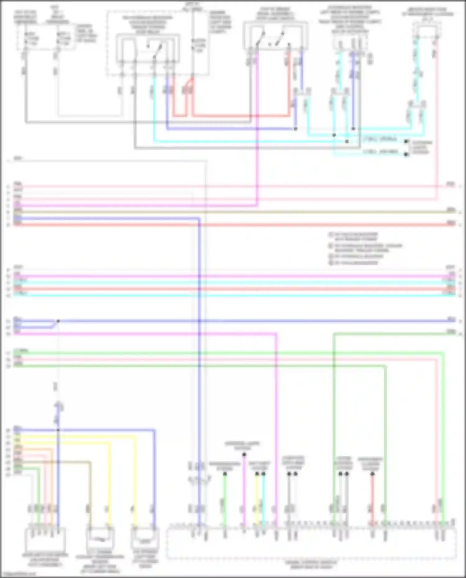 Tacoma Toyota IV (2023-2024): Wiring diagram engine performance 2.7l (4 of 7)