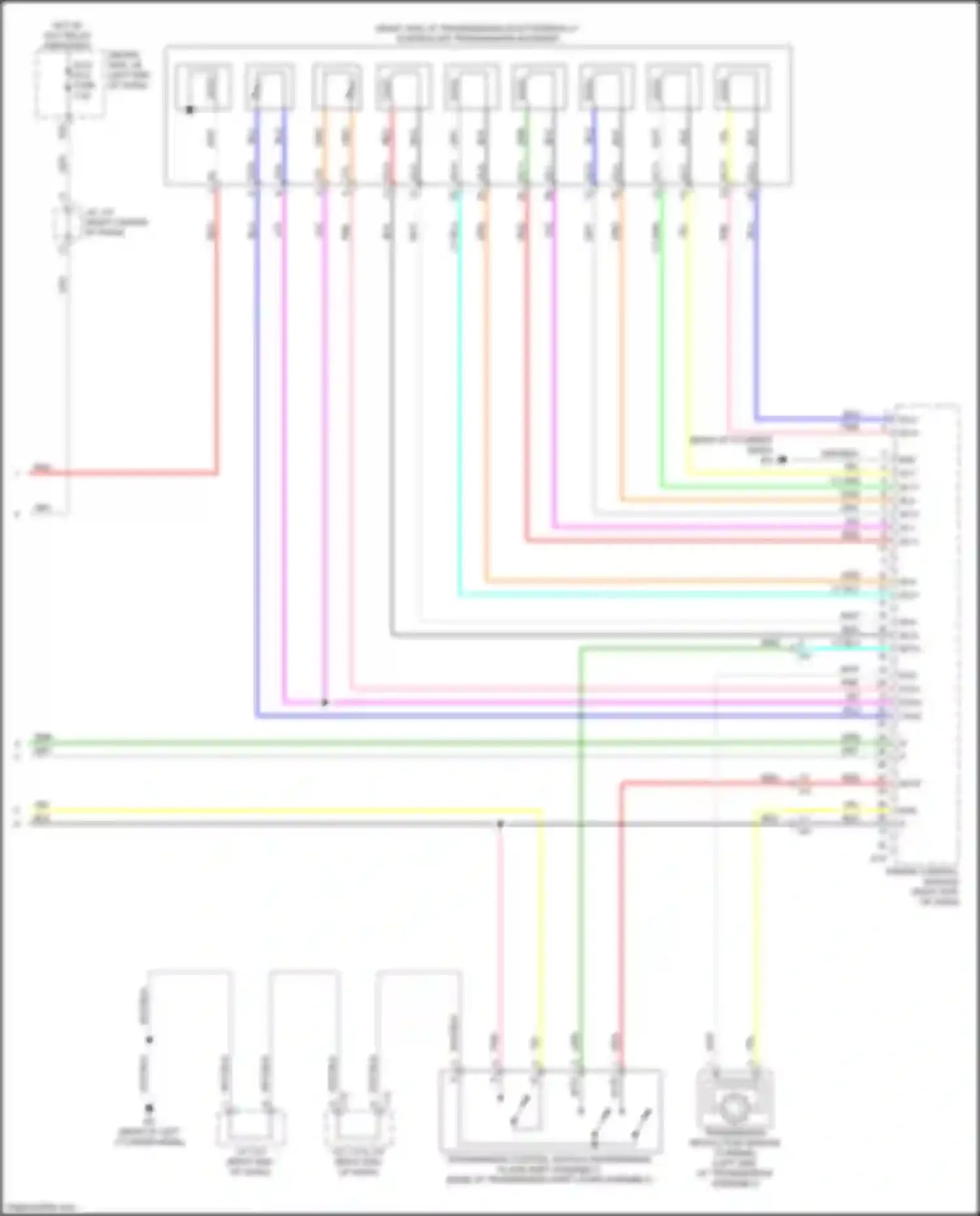 Tacoma Toyota IV (2023-2024): Wiring diagram engine performance 2.7l (7 of 7)