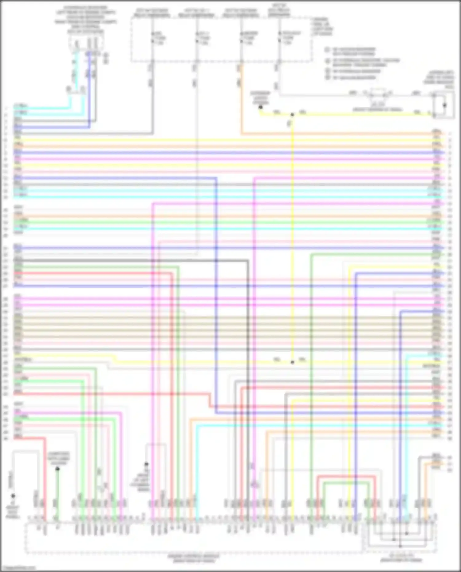 Tacoma Toyota IV (2023-2024): Wiring diagram engine performance 3.5l (5 of 8)