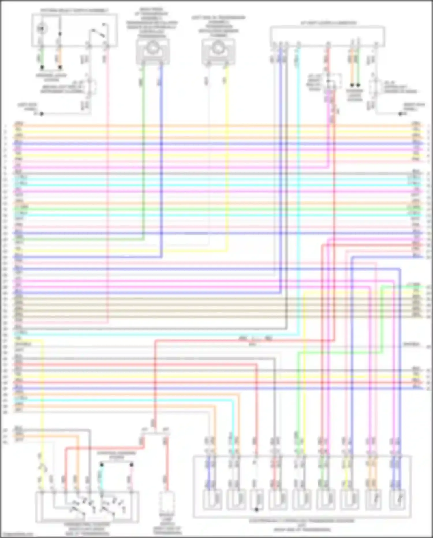 Tacoma Toyota IV (2023-2024): Wiring diagram engine performance 3.5l (6 of 8)