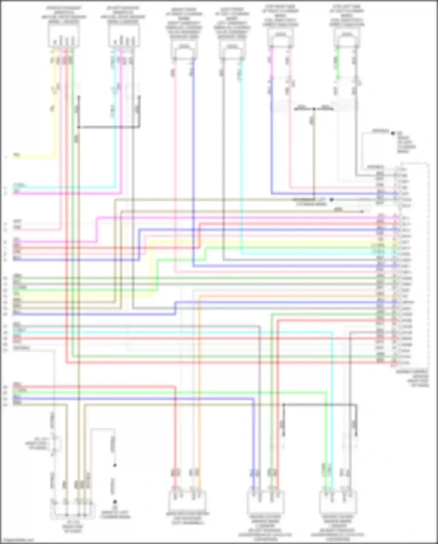 Tacoma Toyota IV (2023-2024): Wiring diagram engine performance 3.5l (8 of 8)