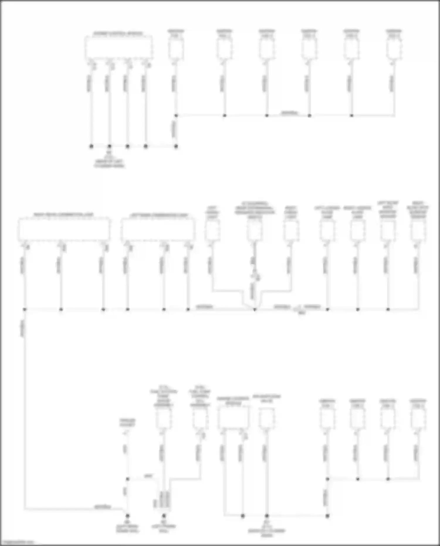 Tacoma Toyota IV (2023-2024): Ground distribution circuit (3 of 6)