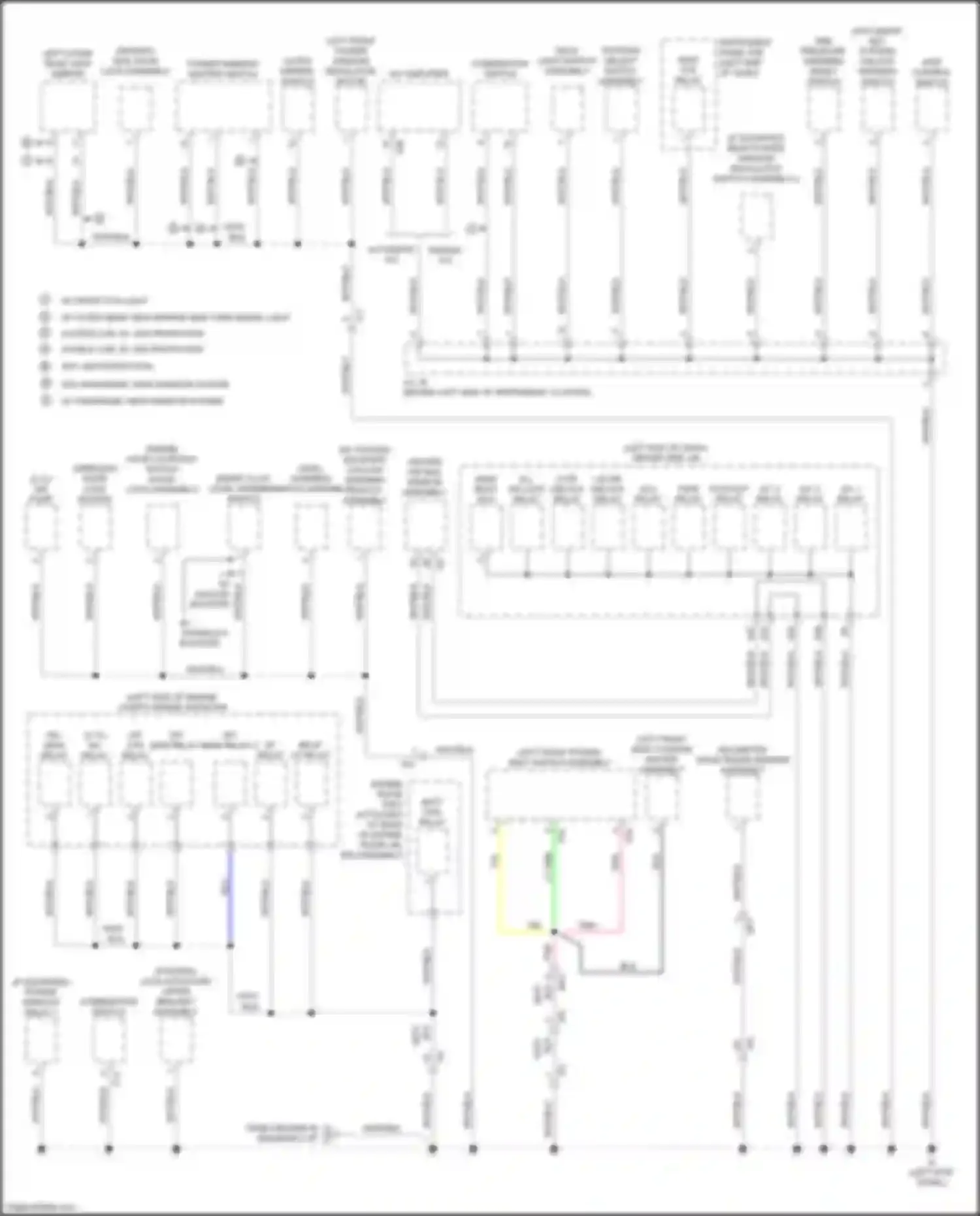 Tacoma Toyota IV (2023-2024): Ground distribution circuit (6 of 6)