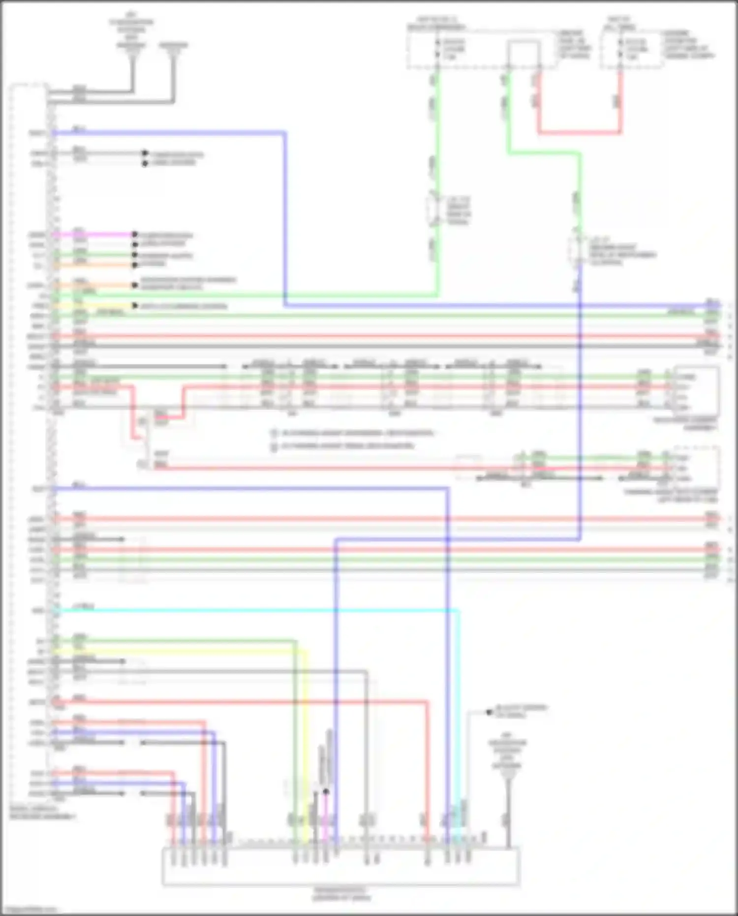 Tacoma Toyota IV (2023-2024): Navigation circuit, w/ built-in amplifier (1 of 4)