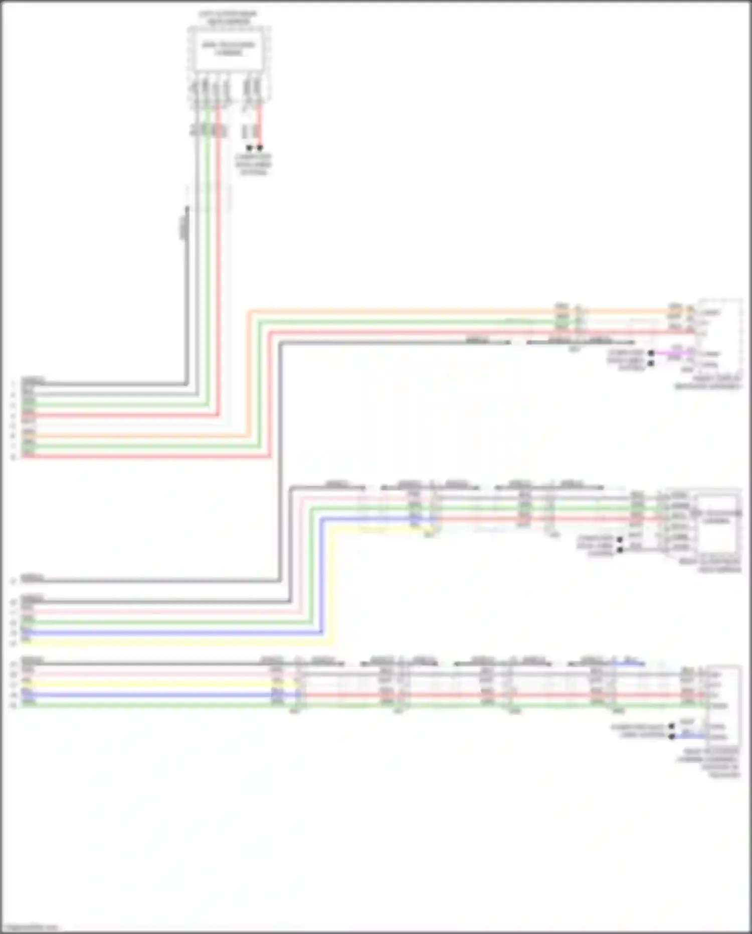 Tacoma Toyota IV (2023-2024): Parking assistant circuit, w/ panoramic (2 of 2)