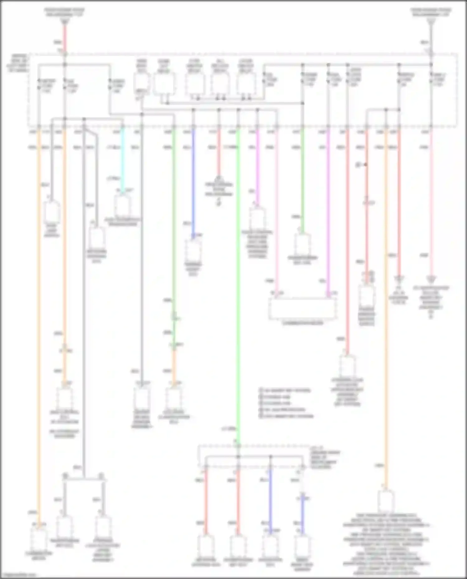 Tacoma Toyota IV (2023-2024): Power distribution circuit (2 of 8)