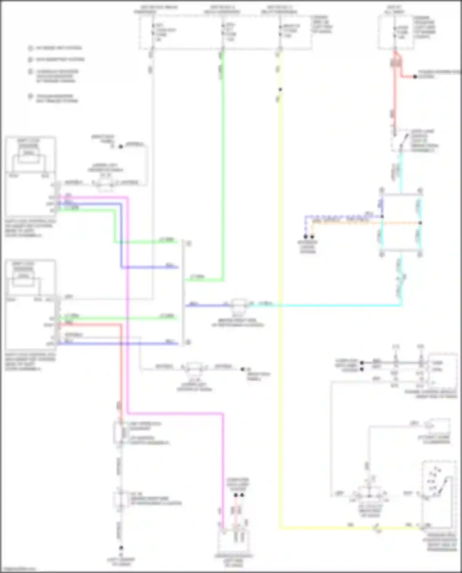 Tacoma Toyota IV (2023-2024): Shift interlock circuit