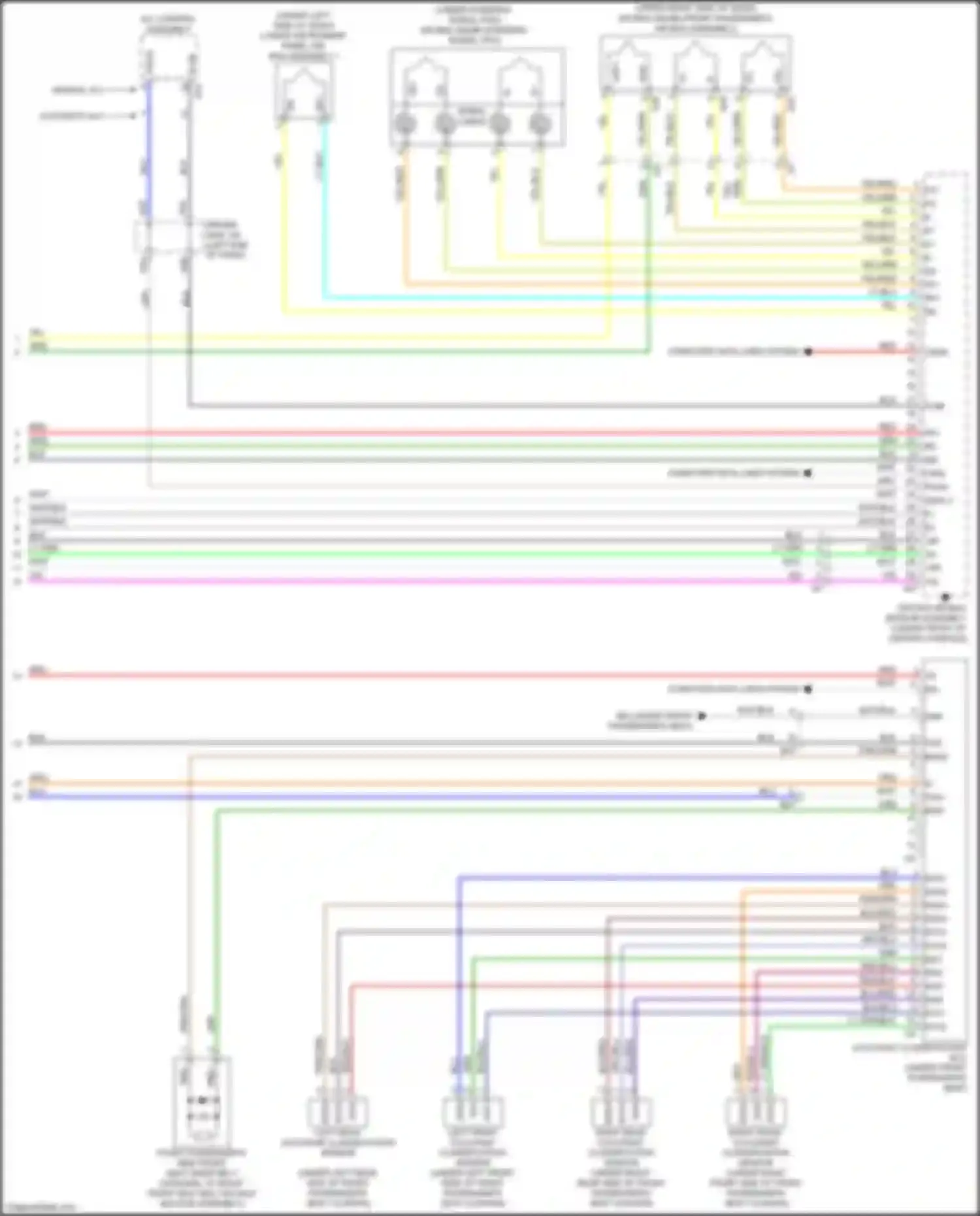 Tacoma Toyota IV (2023-2024): Supplemental restraints circuit, denso made (3 of 3)