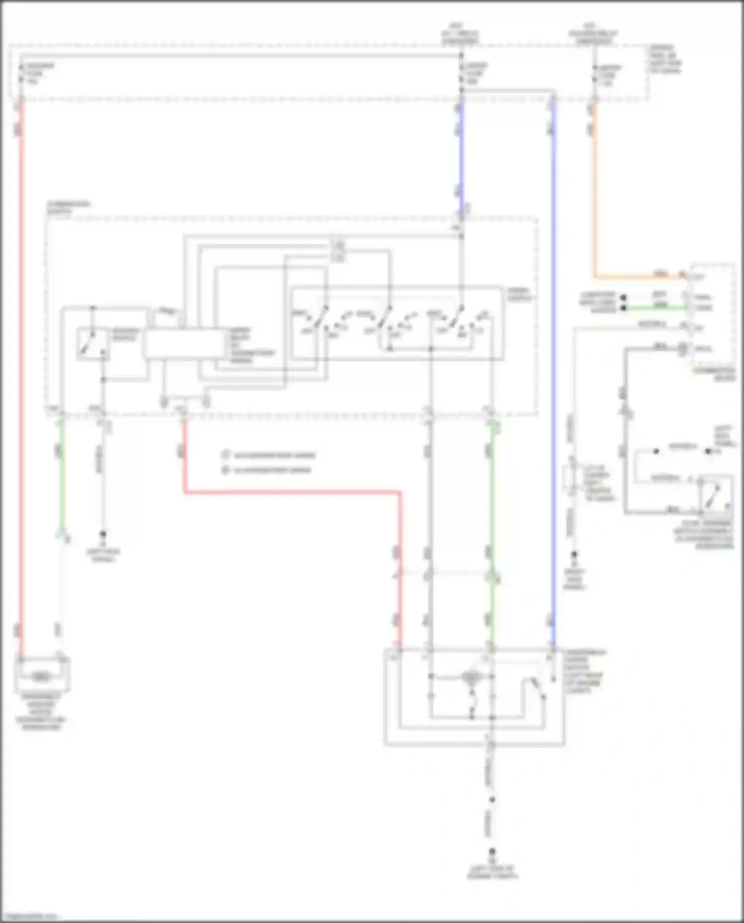 Tacoma Toyota IV (2023-2024): Wiper/washer circuit