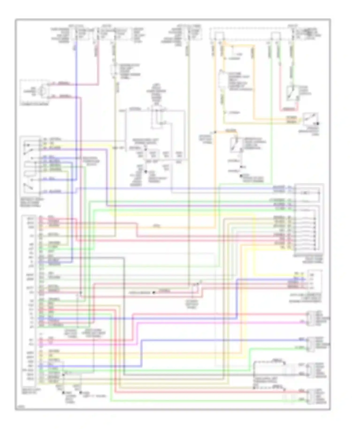 Tercel Toyota L50 (1994-1997): Anti-lock brake circuits