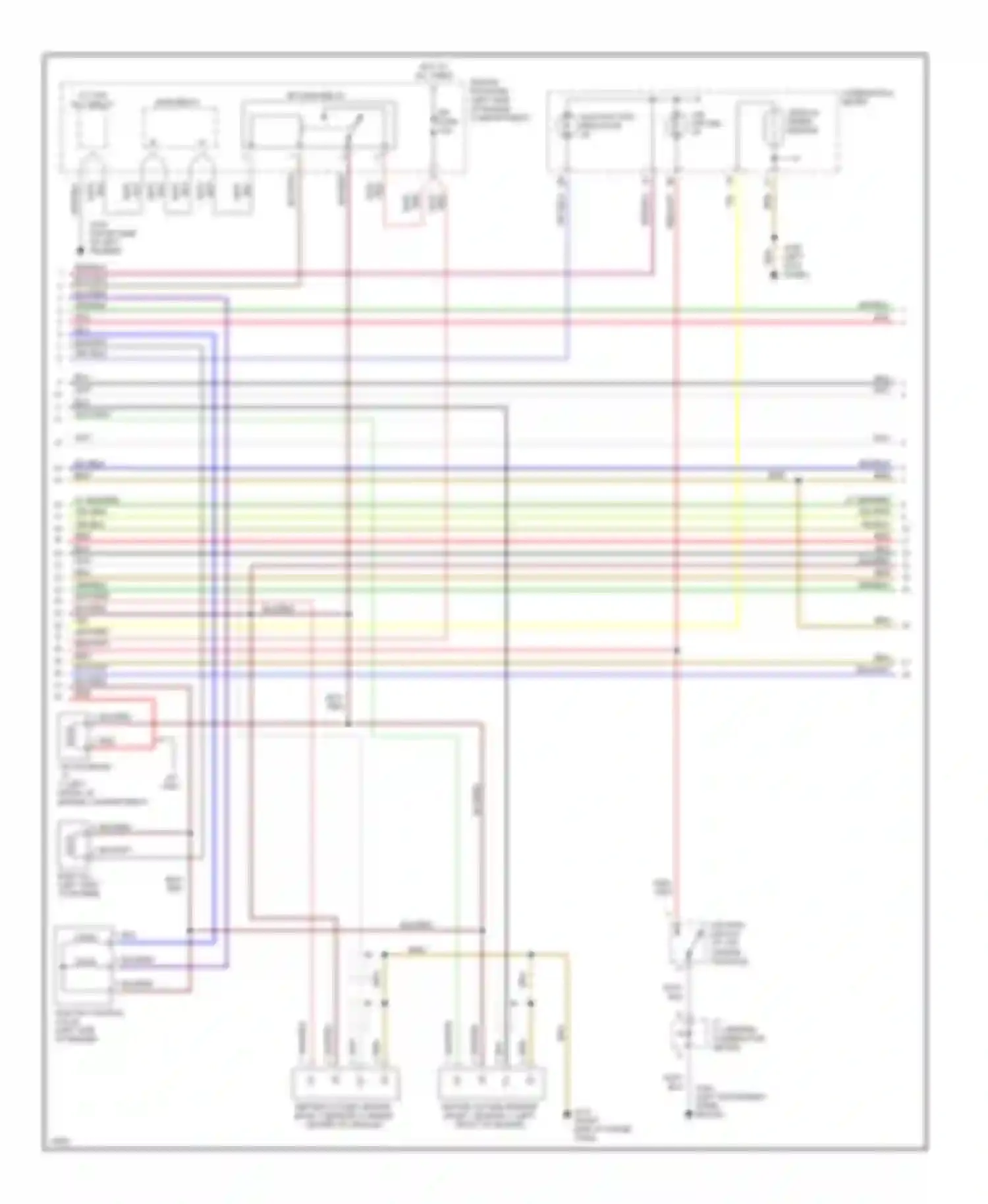 Tercel Toyota L50 (1994-1997): Wiring diagram engine performance 1.5ls (2 of 3)
