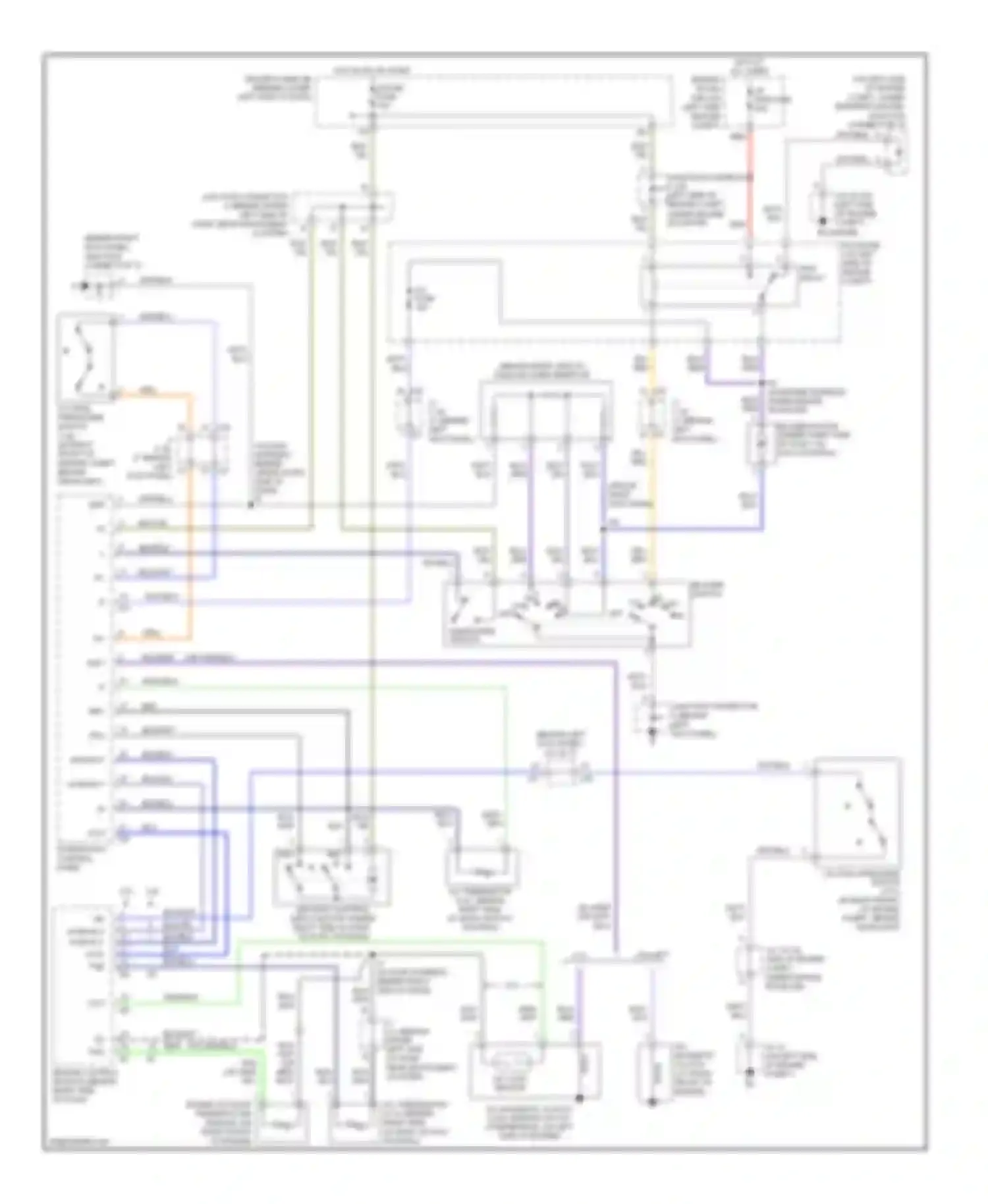 Tundra Toyota I facelift (2002-2006): Manual a/c circuit, access/standard cab