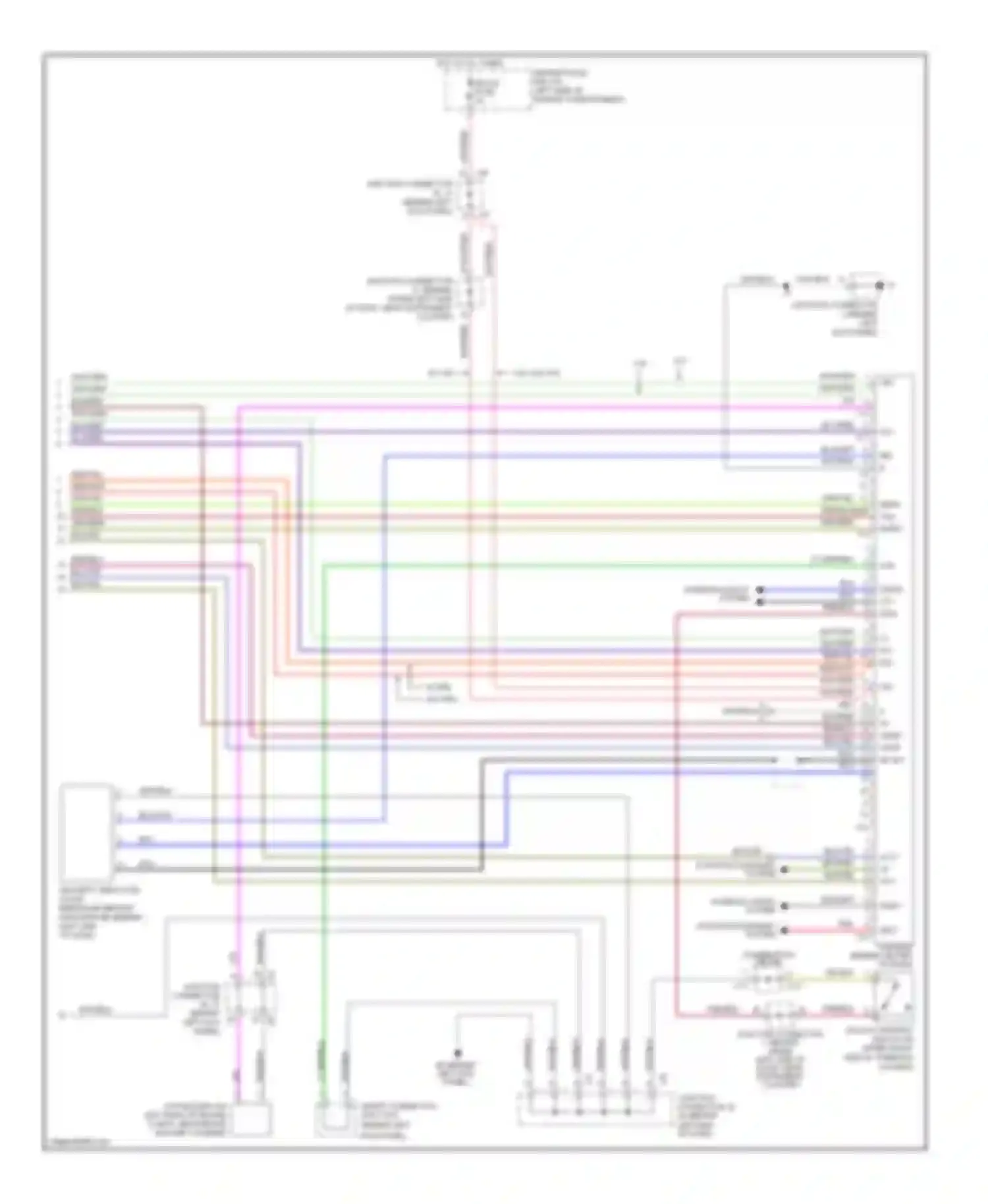 Tundra Toyota I facelift (2002-2006): Forced entry circuit, access/standard cab (2 of 2)