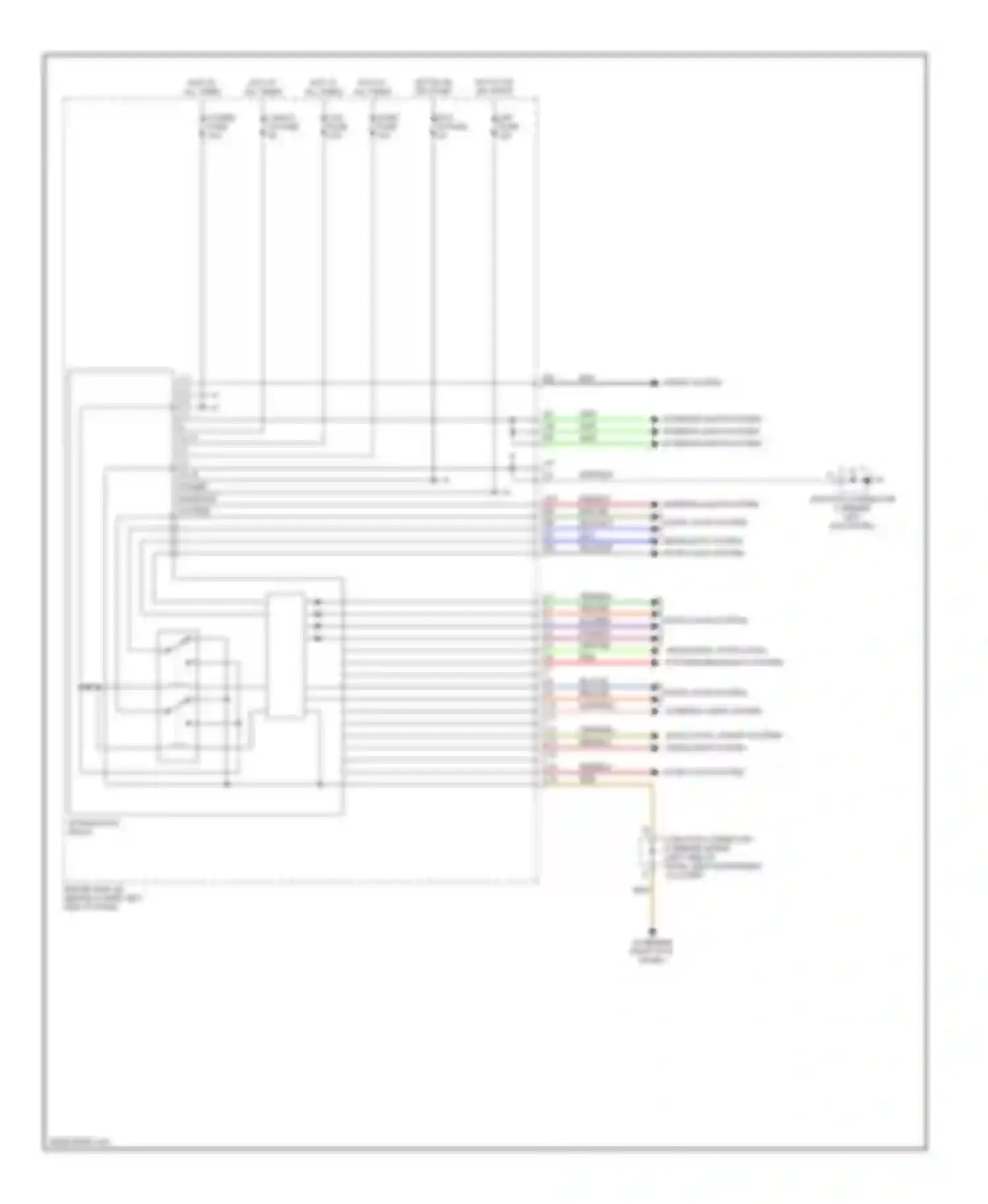 Tundra Toyota I facelift (2002-2006): Integration relay circuit, access/standard cab without drl
