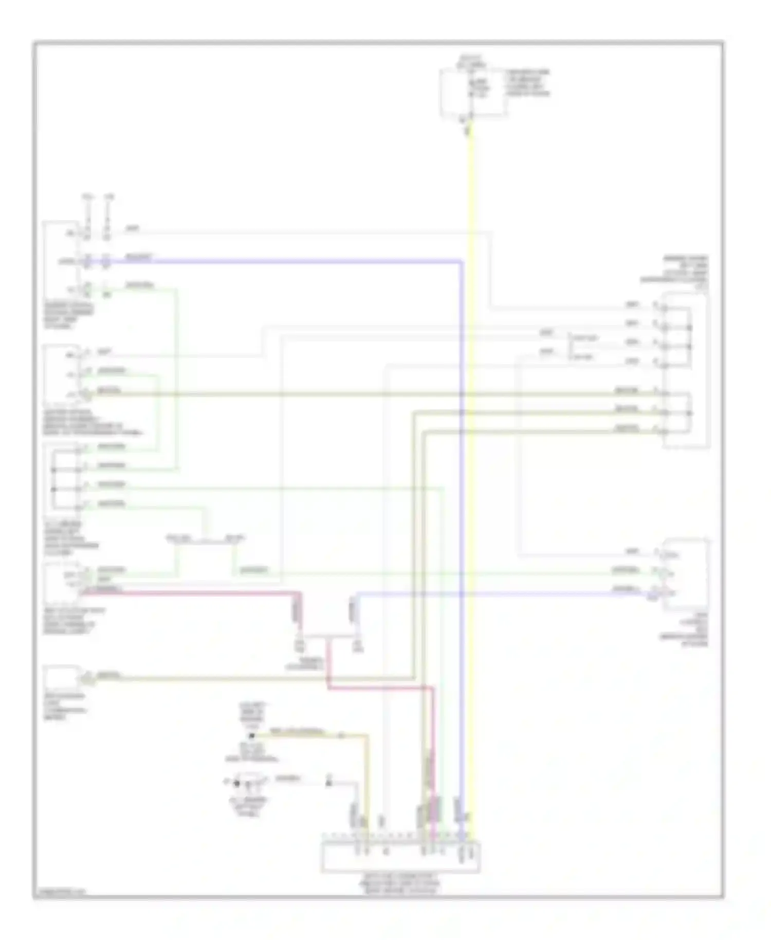 Tundra Toyota I facelift (2002-2006): Computer data lines circuit, access/standard cab