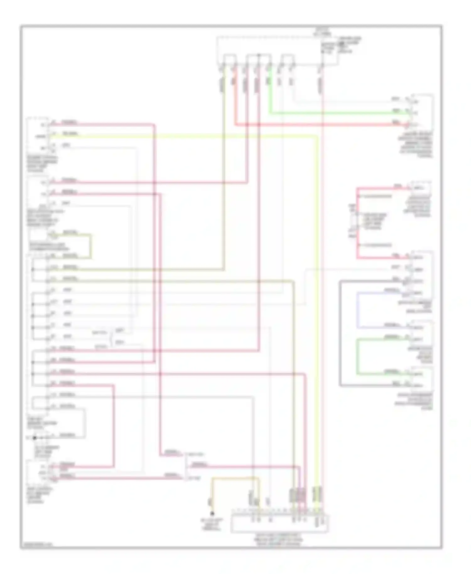 Tundra Toyota I facelift (2002-2006): Computer data lines circuit, double cab