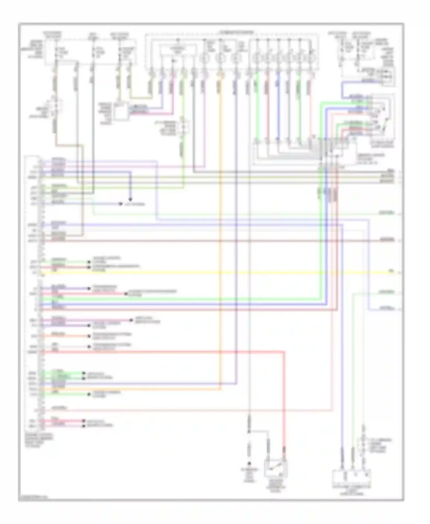Tundra Toyota I facelift (2002-2006): Wiring diagram engine performance 3.4l (1 of 4)