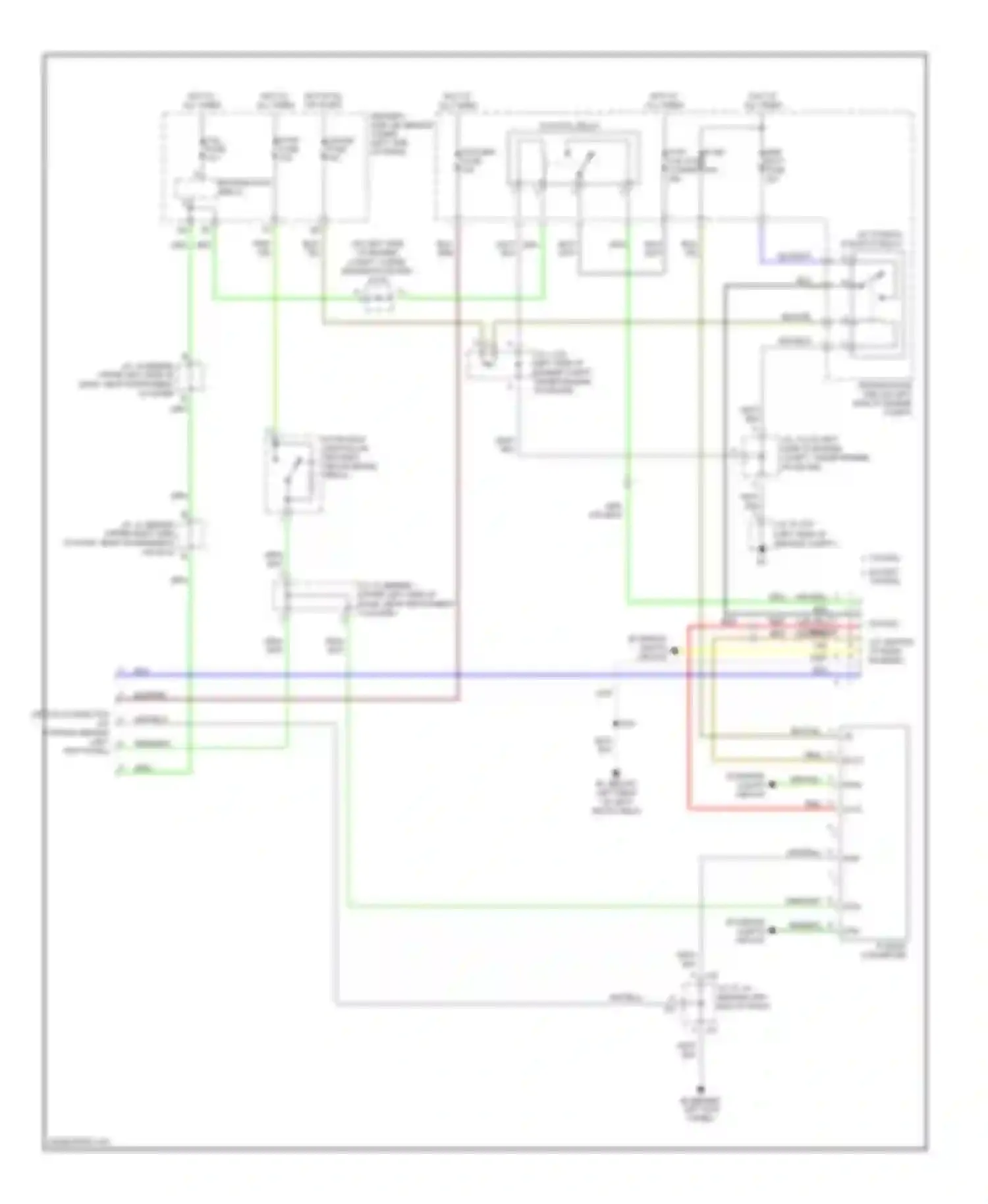 Tundra Toyota I facelift (2002-2006): Trailer tow circuit, access/standard cab