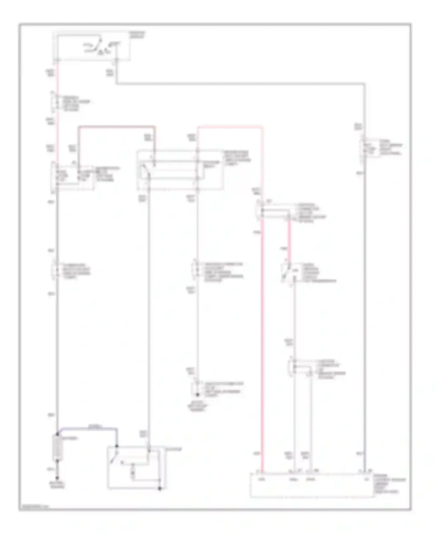 Tundra Toyota I facelift (2002-2006): Starting circuit, double cab