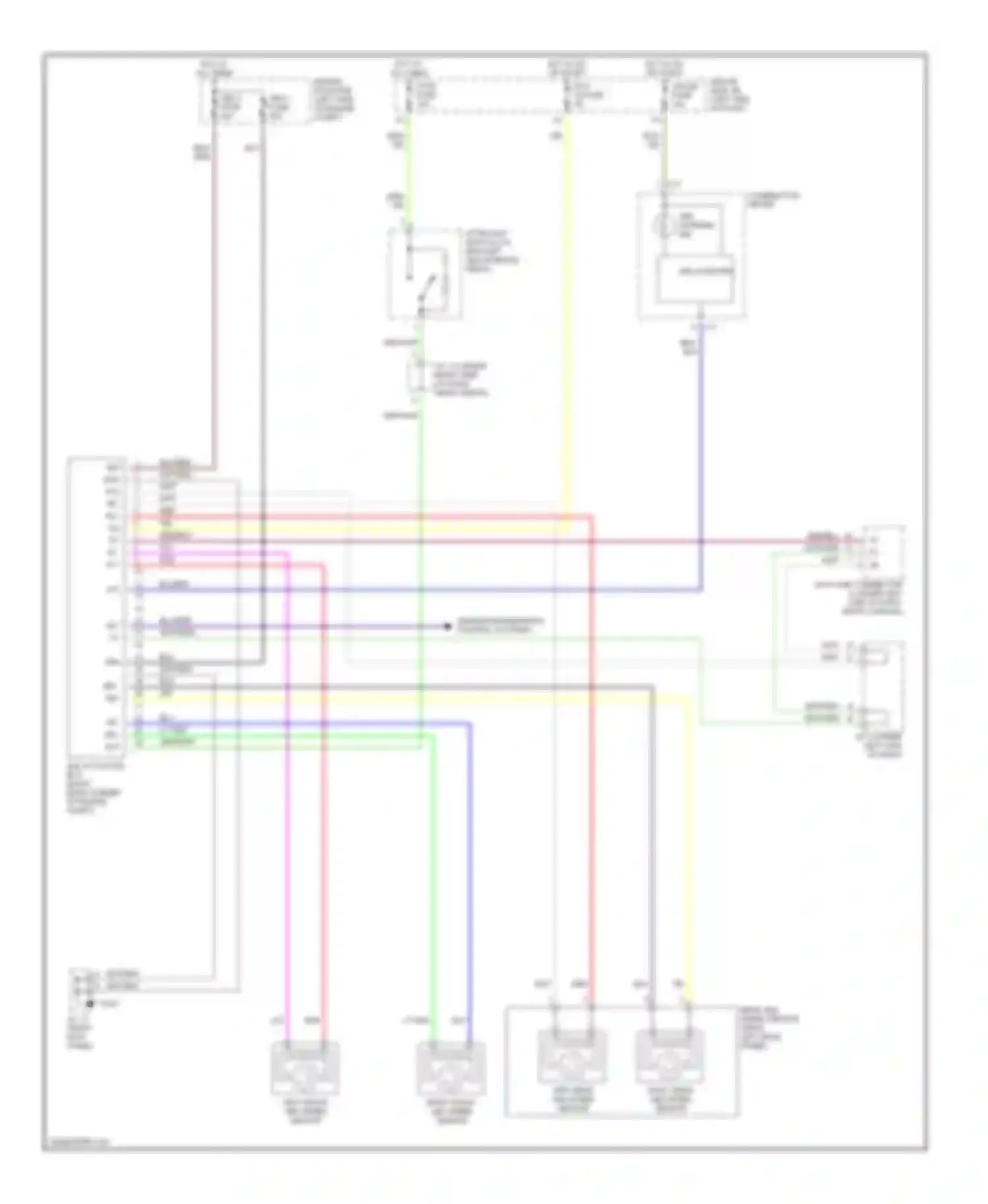 Tundra Toyota I (2000-2002): Anti-lock brake circuits