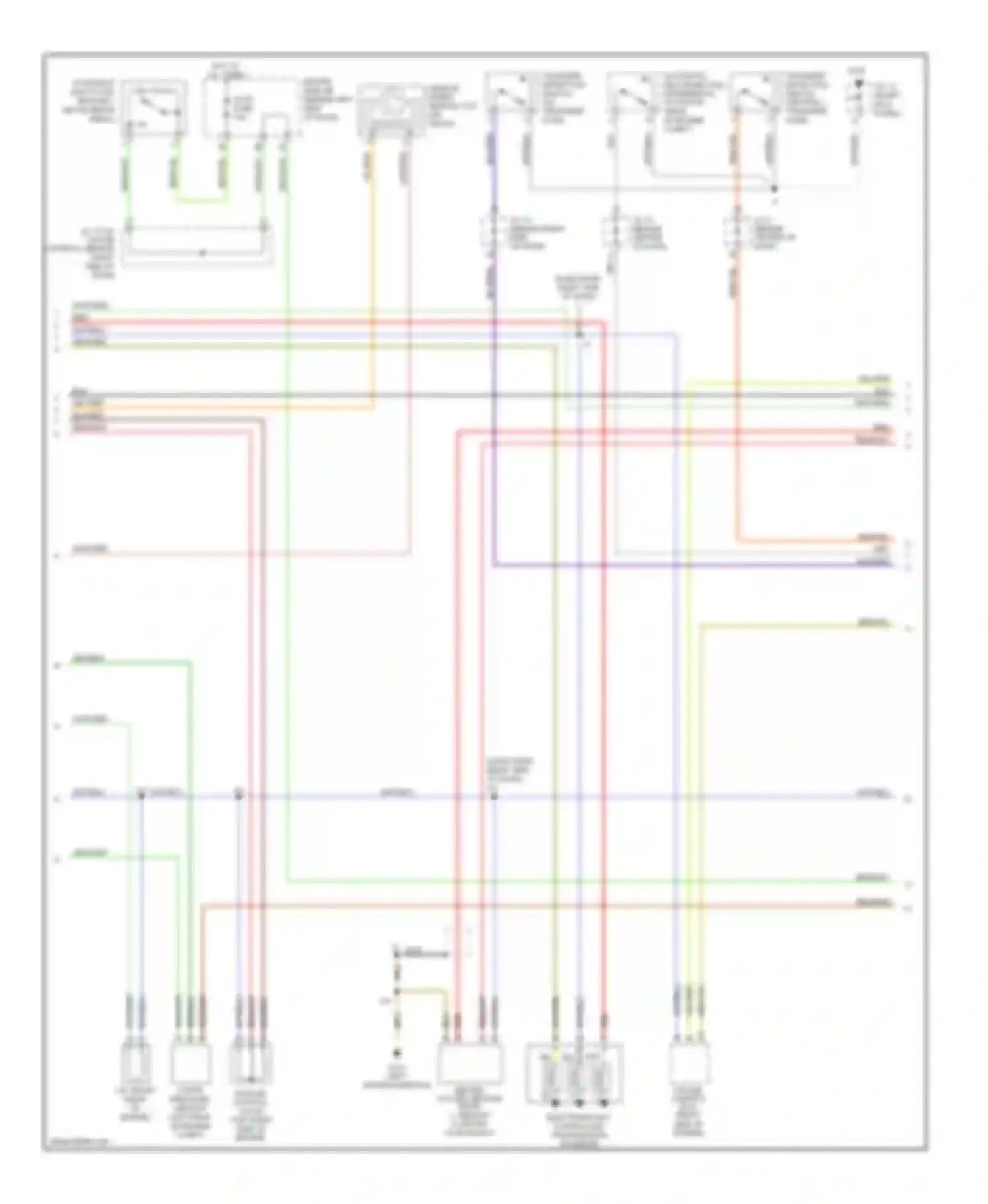 Tundra Toyota I (2000-2002): Wiring diagram engine performance 3.4ls (2 of 3)