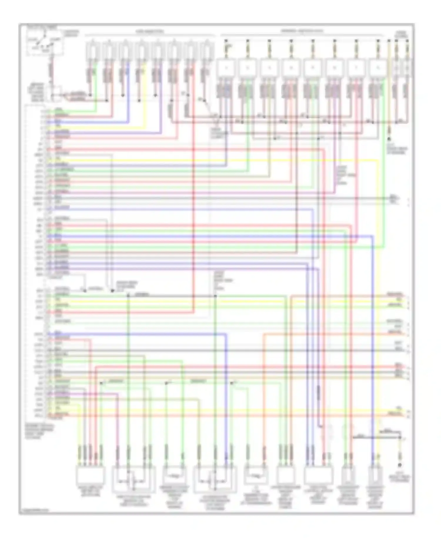 Tundra Toyota I (2000-2002): Wiring diagram engine performance 4.7ls (1 of 3)