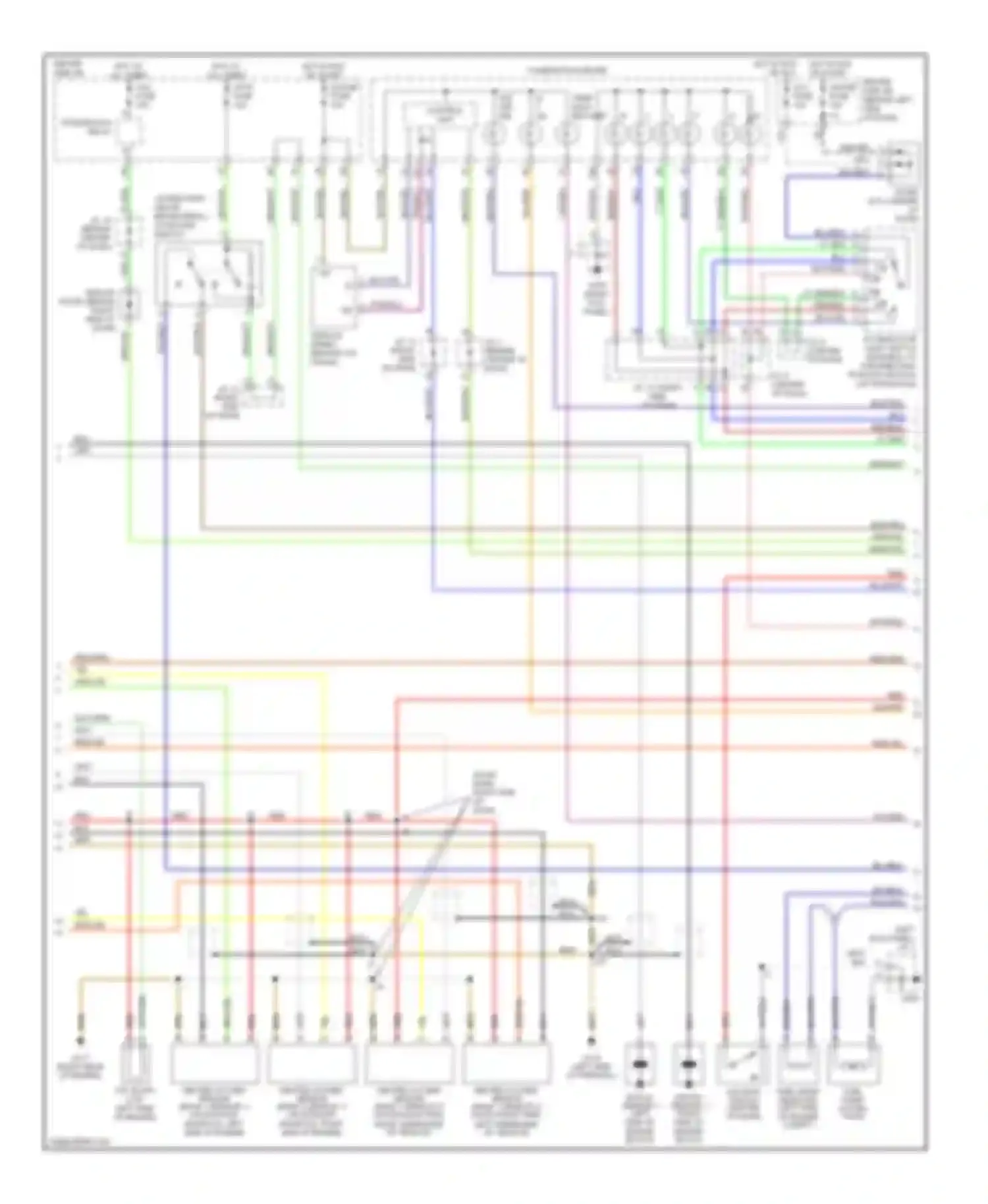 Tundra Toyota I (2000-2002): Wiring diagram engine performance 4.7ls (2 of 3)