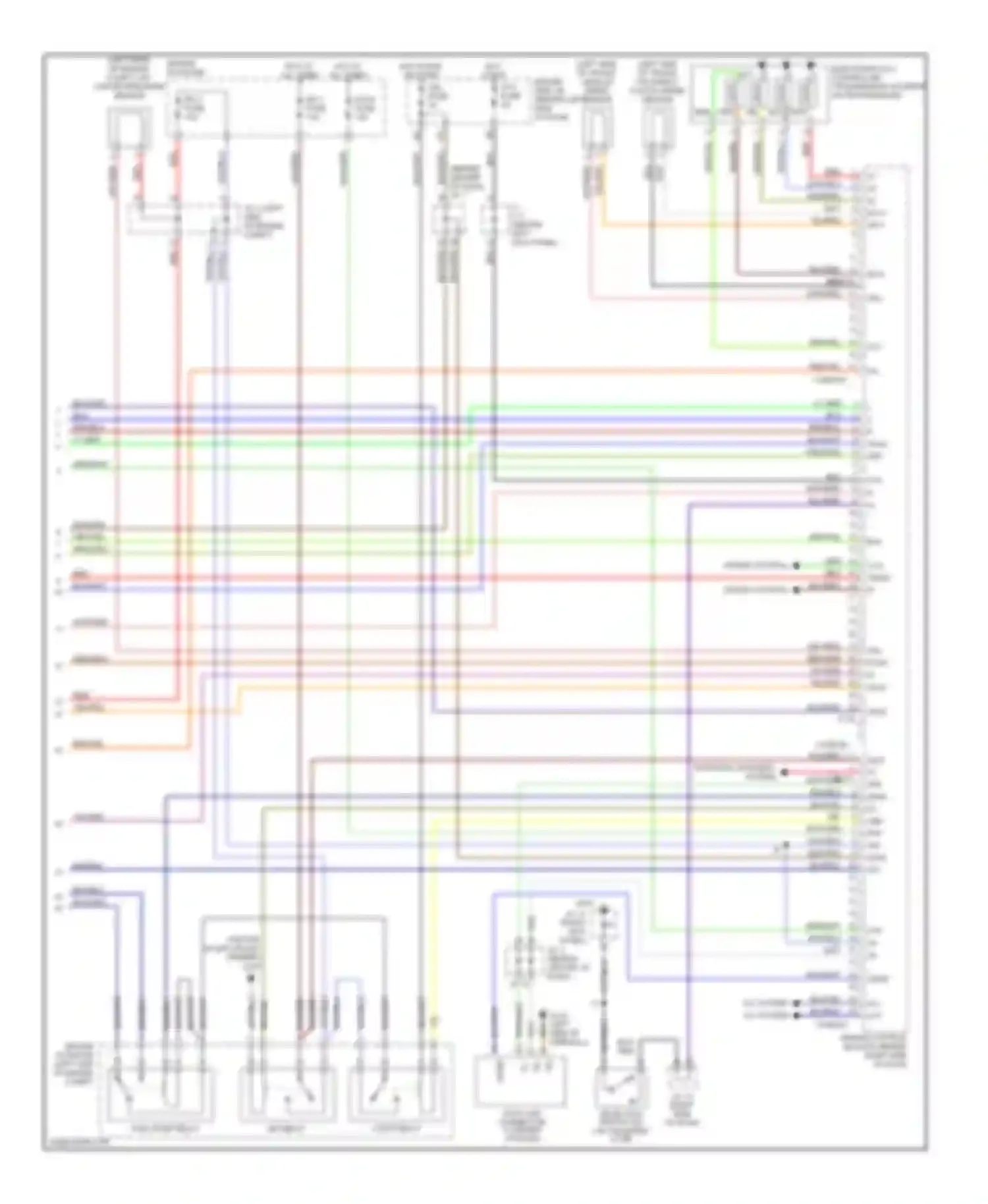 Tundra Toyota I (2000-2002): Wiring diagram engine performance 4.7ls (3 of 3)