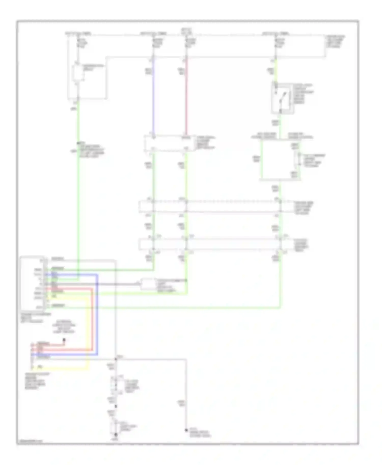 Tundra Toyota I (2000-2002): Trailer tow circuit