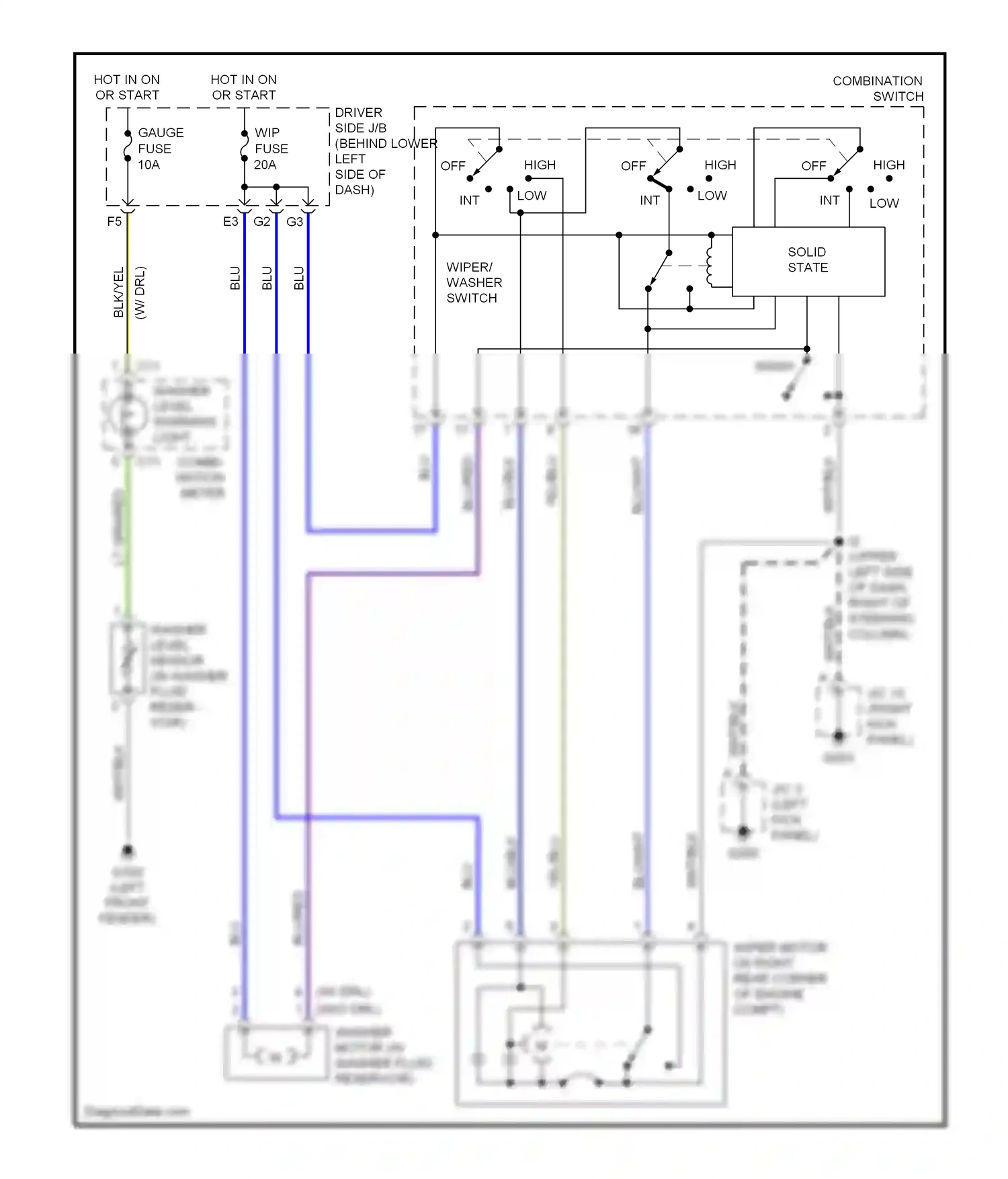 Toyota Tundra I (2000-2002) solid state wiring diagram  (3 of 3)