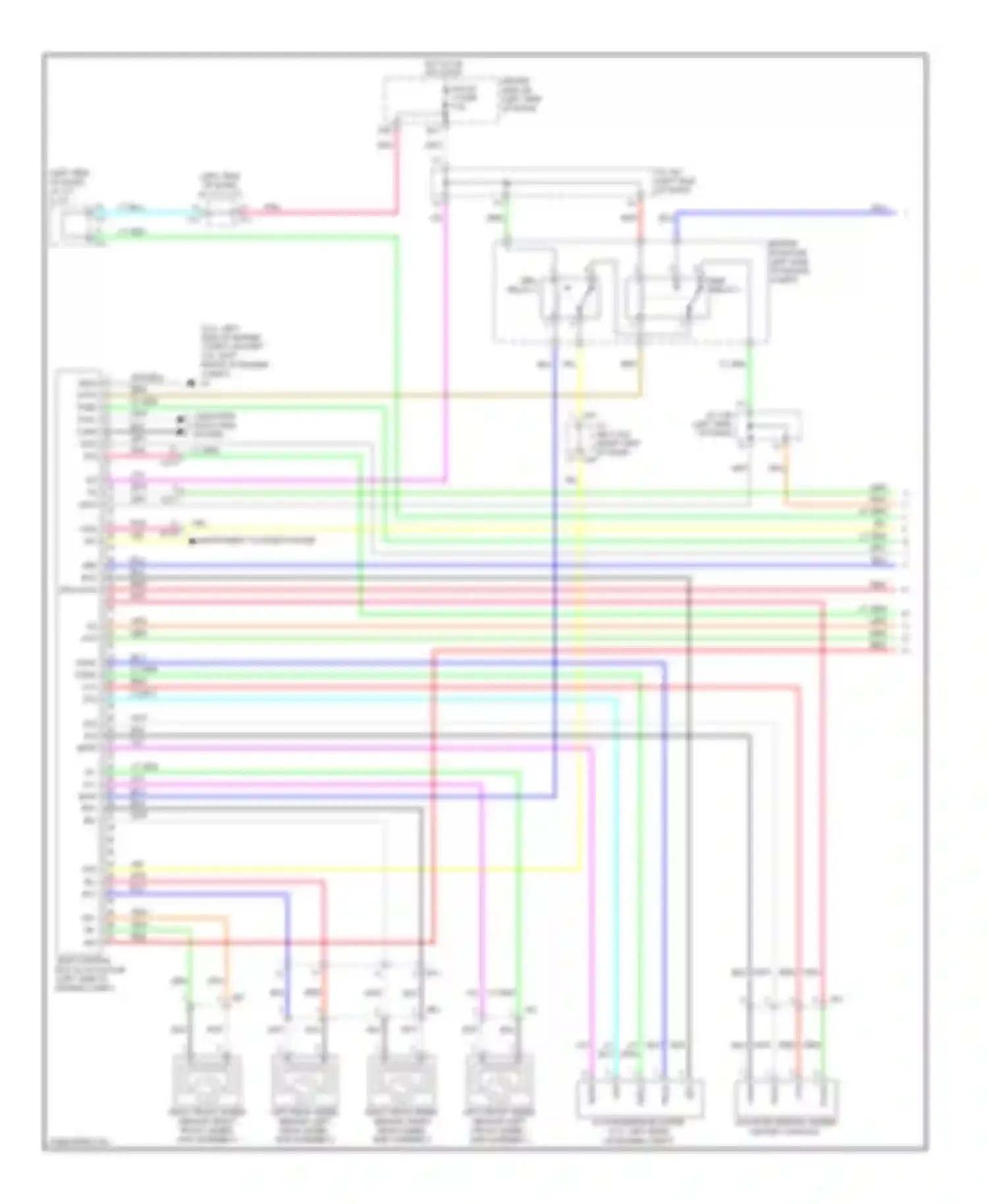 Tundra Toyota II (2007-2013): Anti-lock brakes circuit (1 of 2)