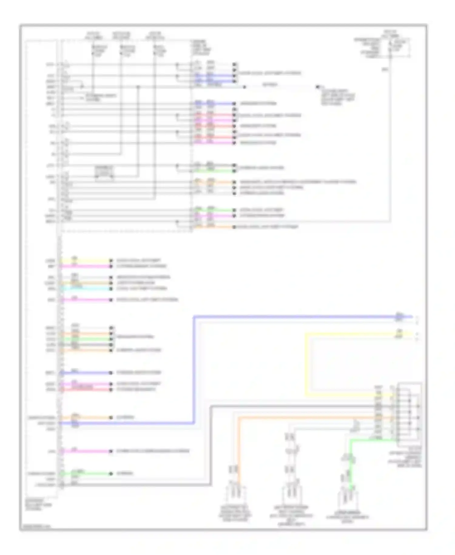 Tundra Toyota II (2007-2013): Body ecu circuit (1 of 2)