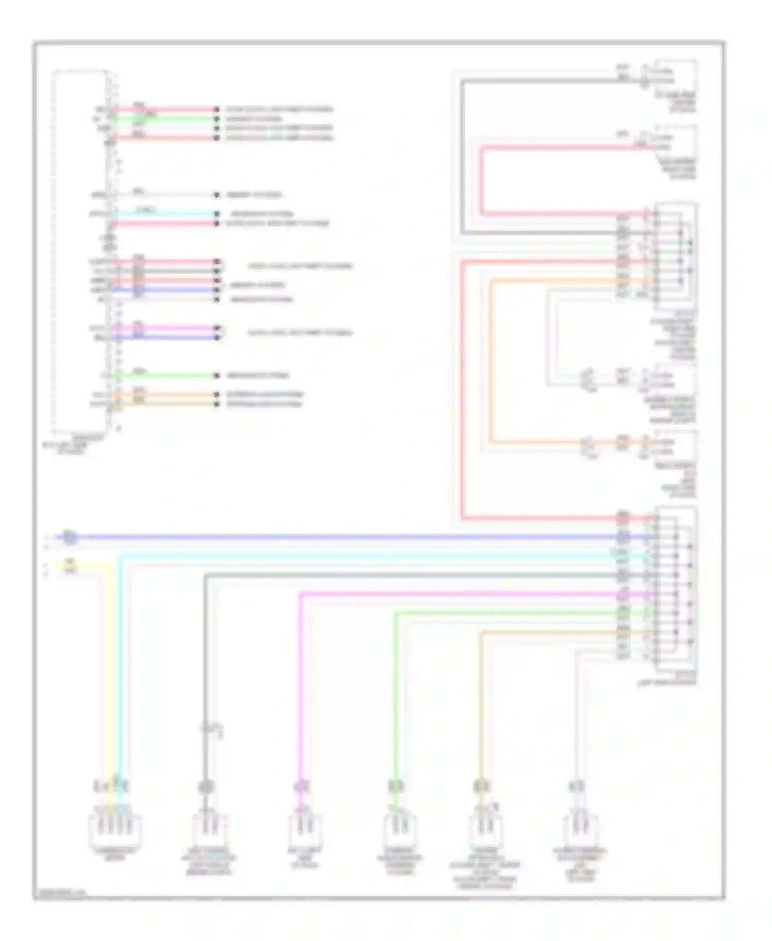 Tundra Toyota II (2007-2013): Body ecu circuit (2 of 2)