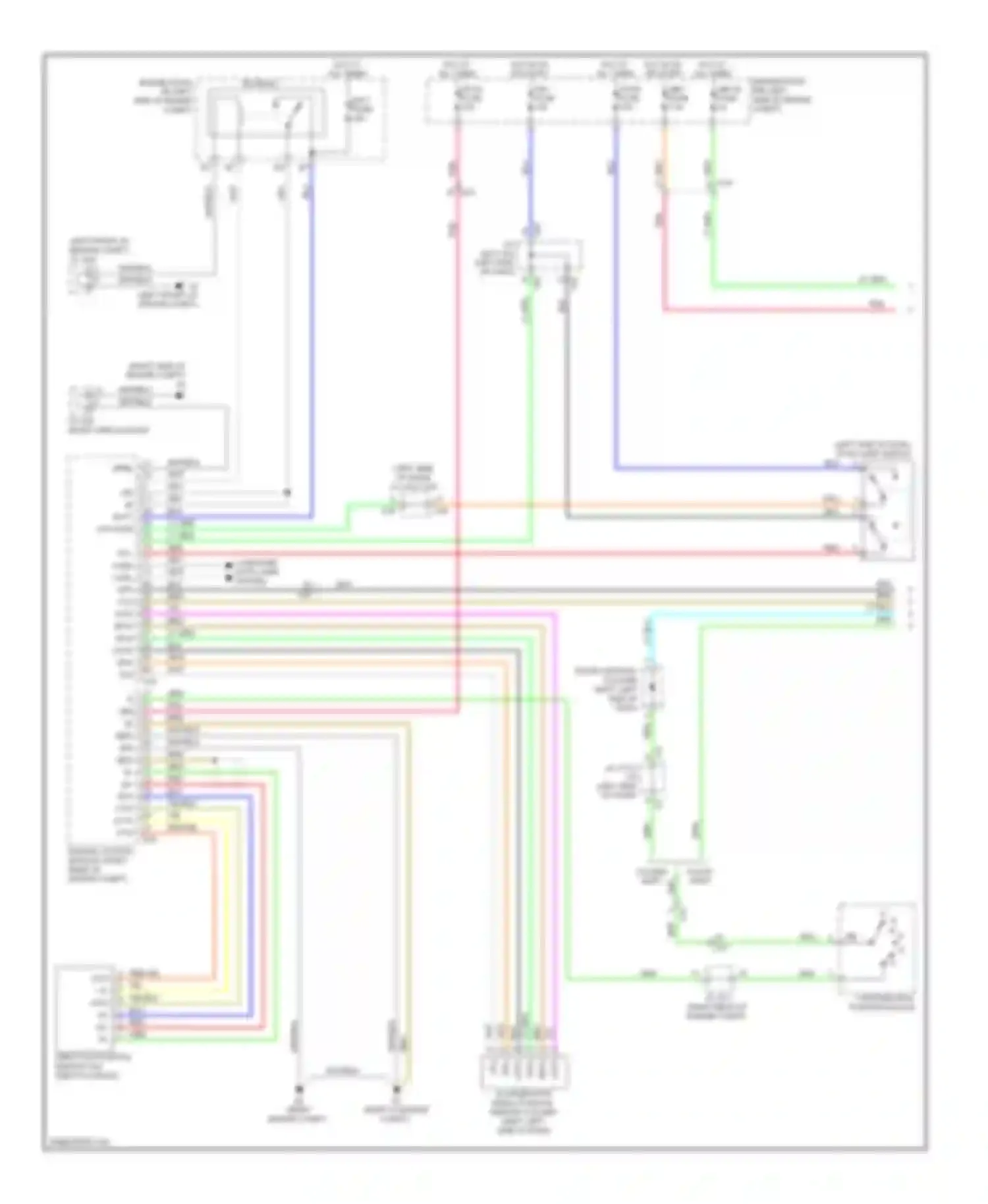 Tundra Toyota II (2007-2013): 4.6l, cruise control circuit (1 of 2)