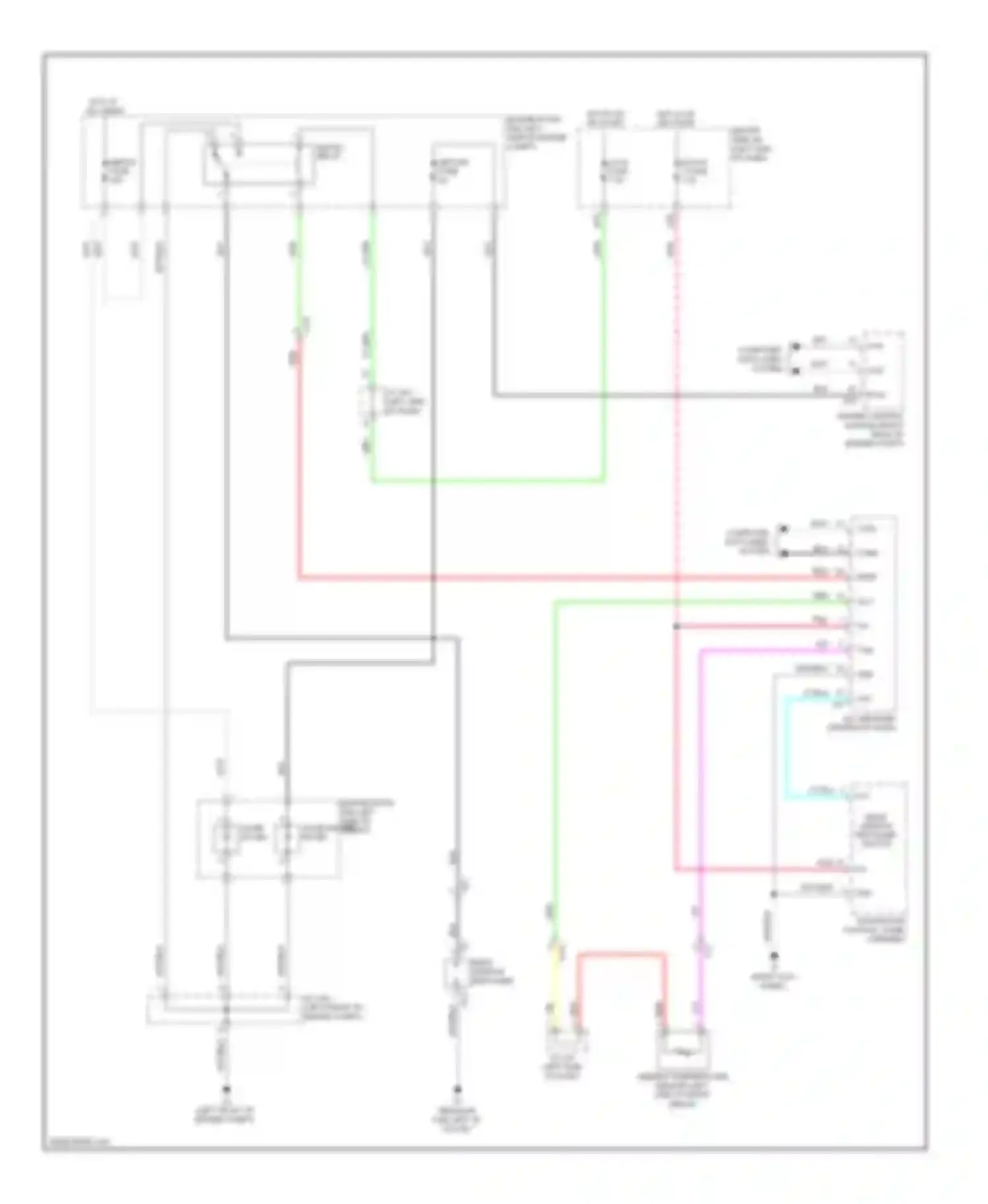 Tundra Toyota II (2007-2013): Rear defogger circuit