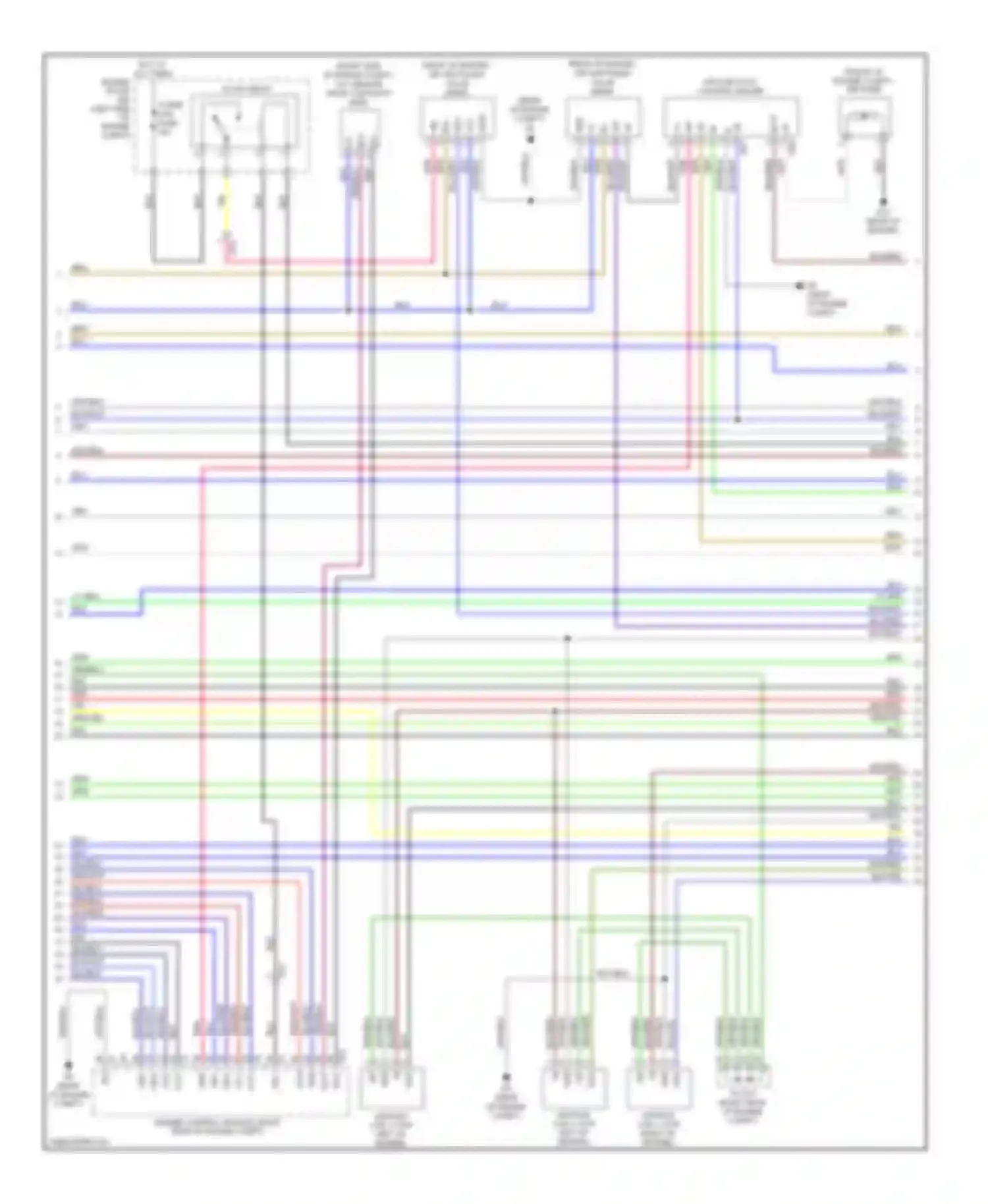 Tundra Toyota II (2007-2013): Wiring diagram engine performance 4.0l (3 of 6)
