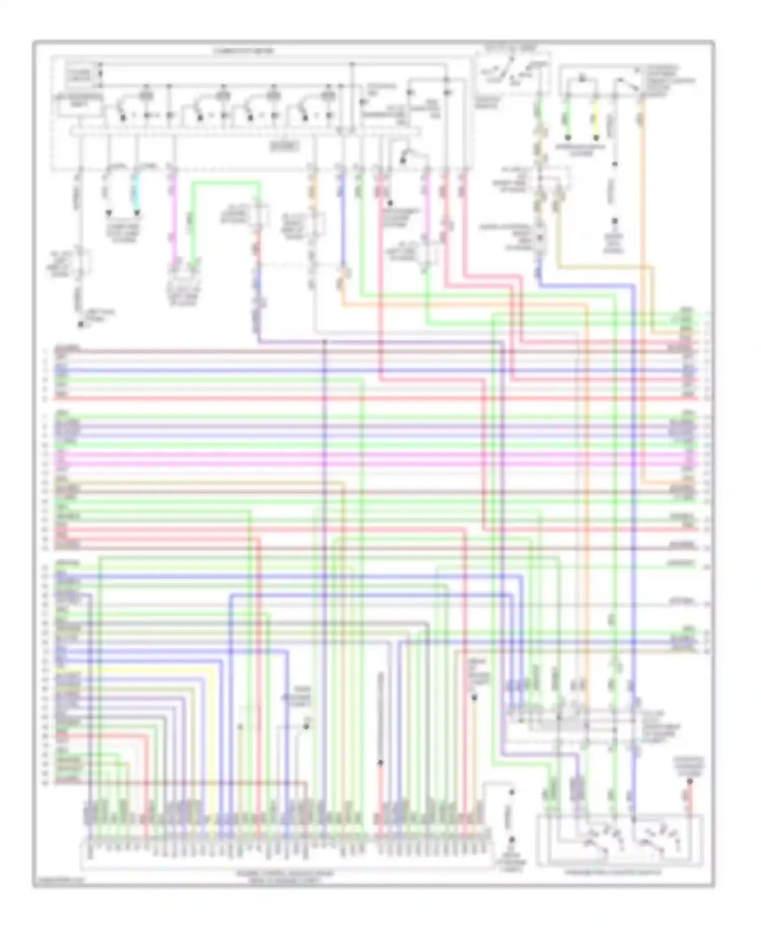Tundra Toyota II (2007-2013): Wiring diagram engine performance 4.6l (6 of 8)