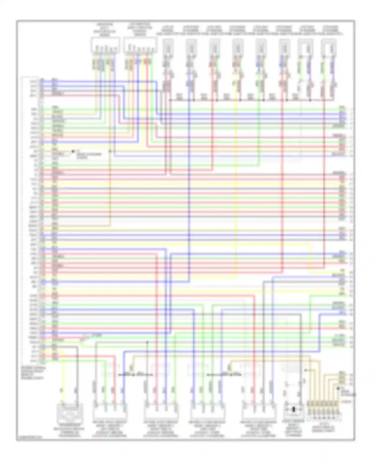 Tundra Toyota II (2007-2013): Wiring diagram engine performance 5.7l (1 of 7)