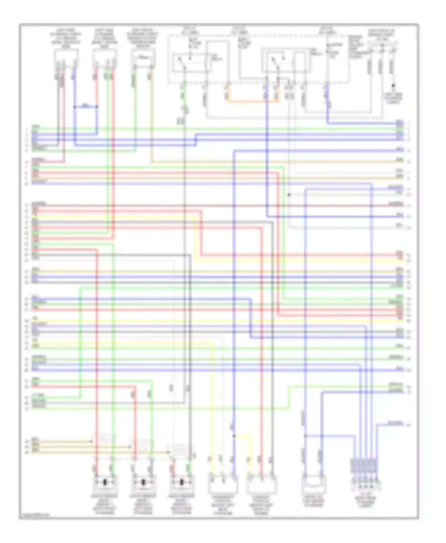 Tundra Toyota II (2007-2013): Wiring diagram engine performance 5.7l (2 of 7)