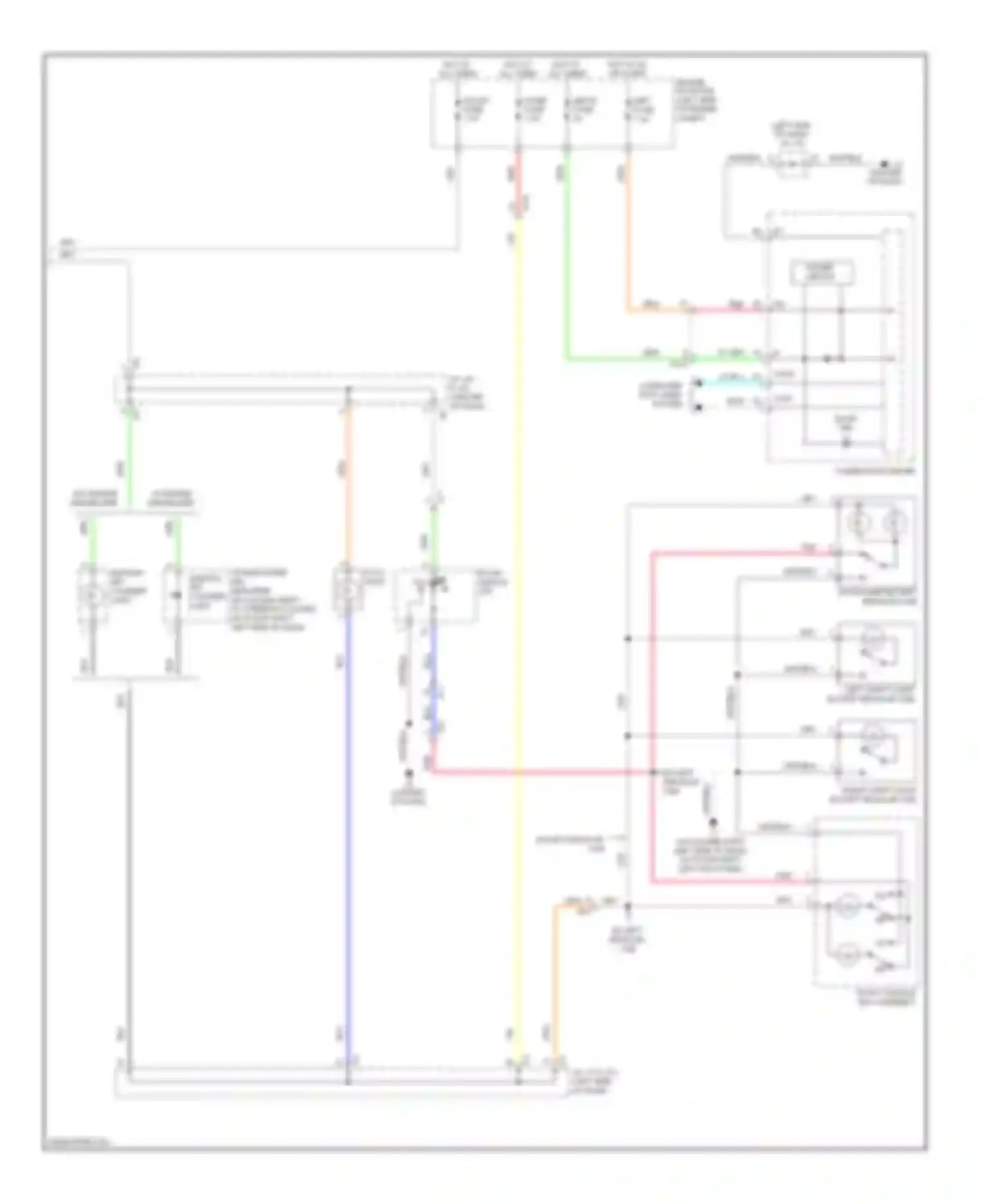 Tundra Toyota II (2007-2013): Courtesy lamps circuit (2 of 2)
