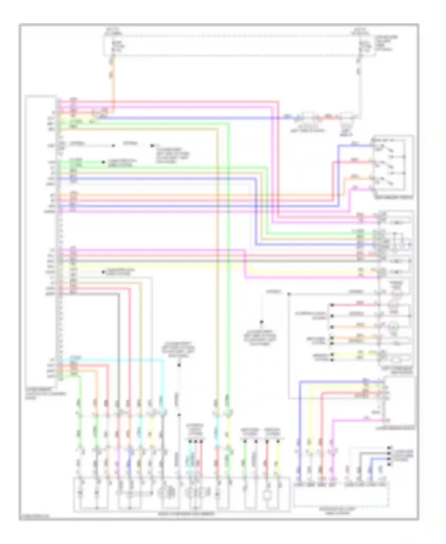 Tundra Toyota II (2007-2013): Memory mirrors circuit