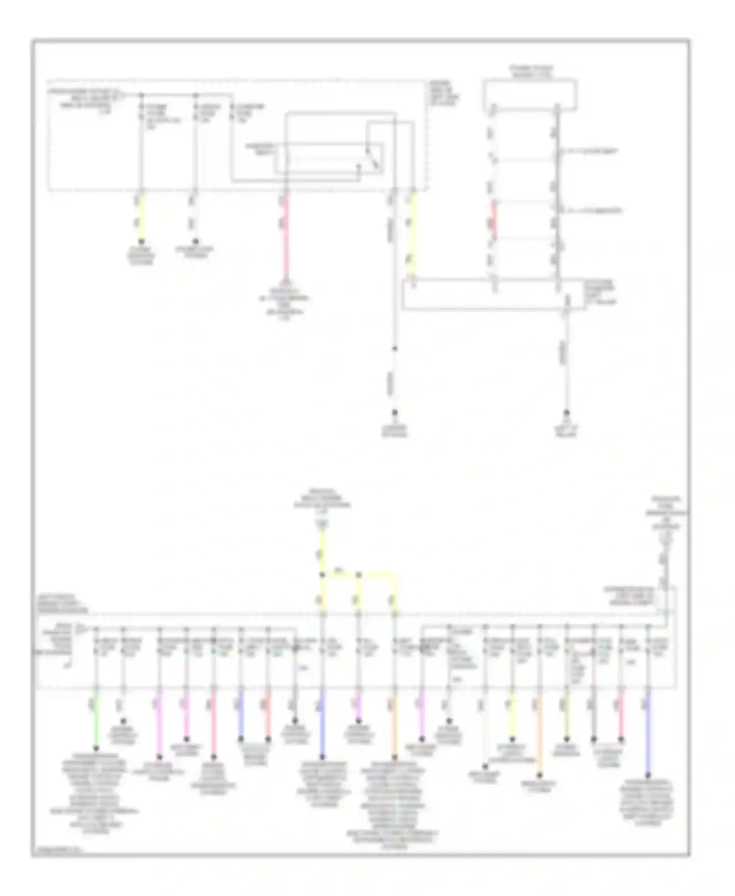 Tundra Toyota II (2007-2013): Power distribution circuit (3 of 3)