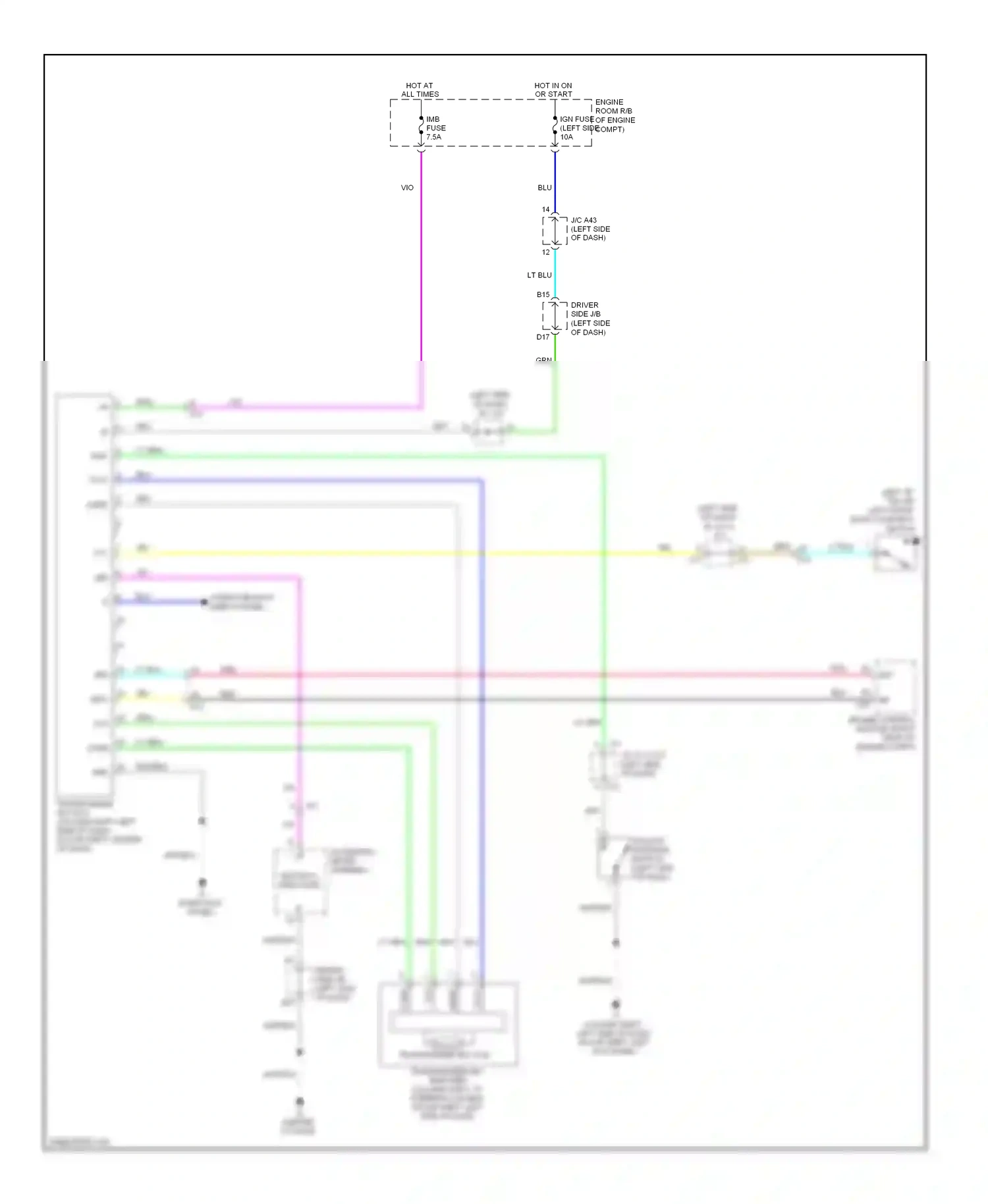 Toyota Tundra II (2007-2013) code wiring diagram  (1 of 1)