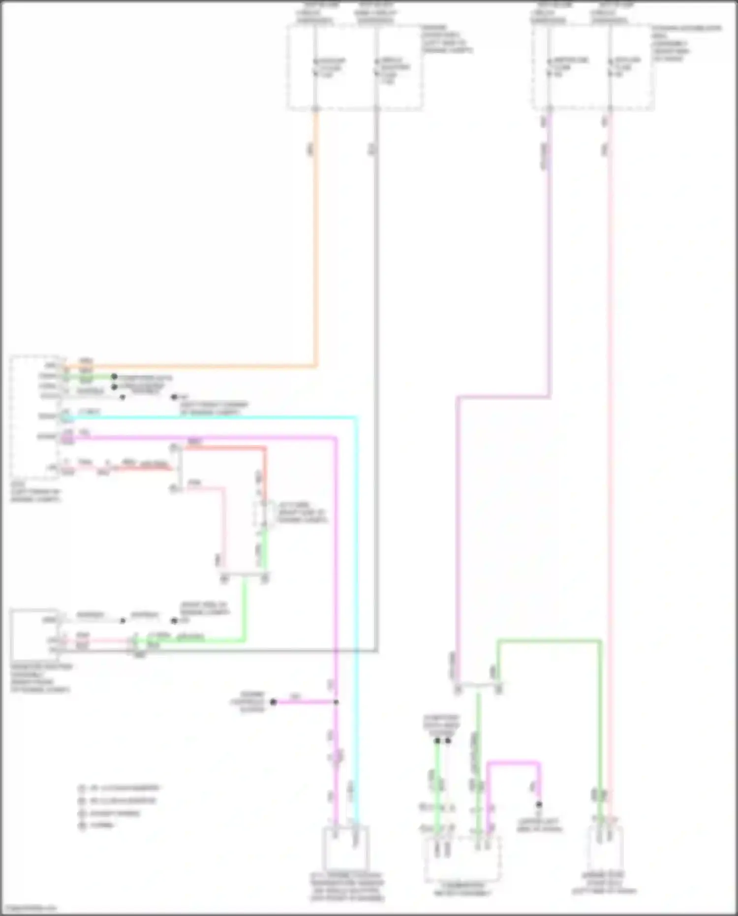 Tundra Toyota III (2021-2024): Grille shutter circuit