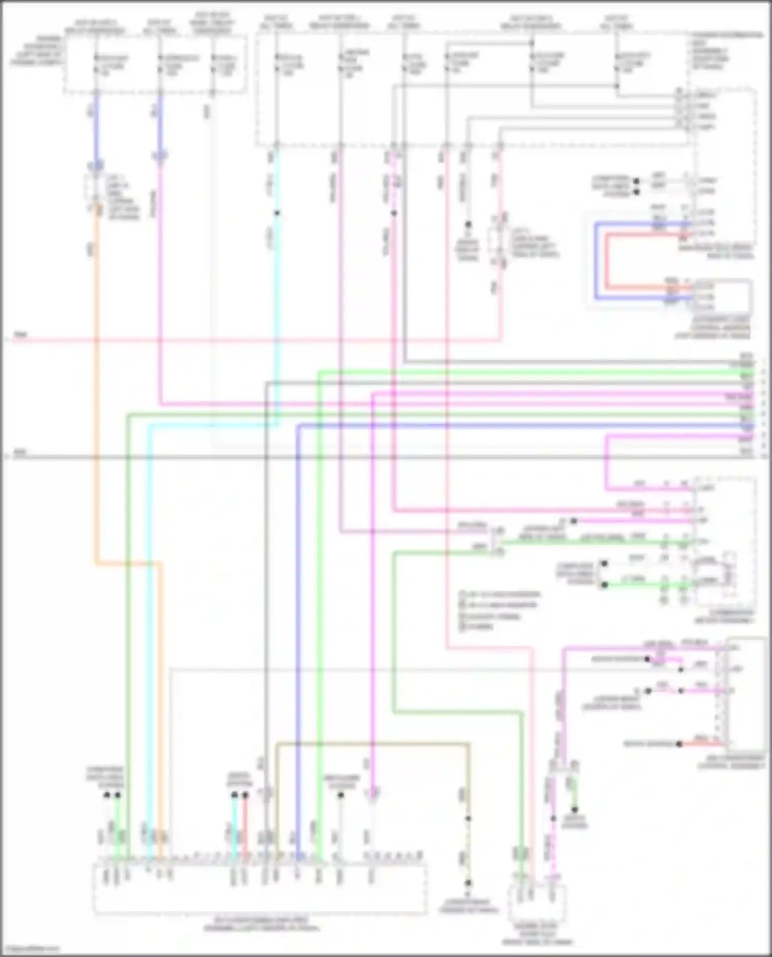 Tundra Toyota III (2021-2024): Automatic a/c circuit (2 of 4)
