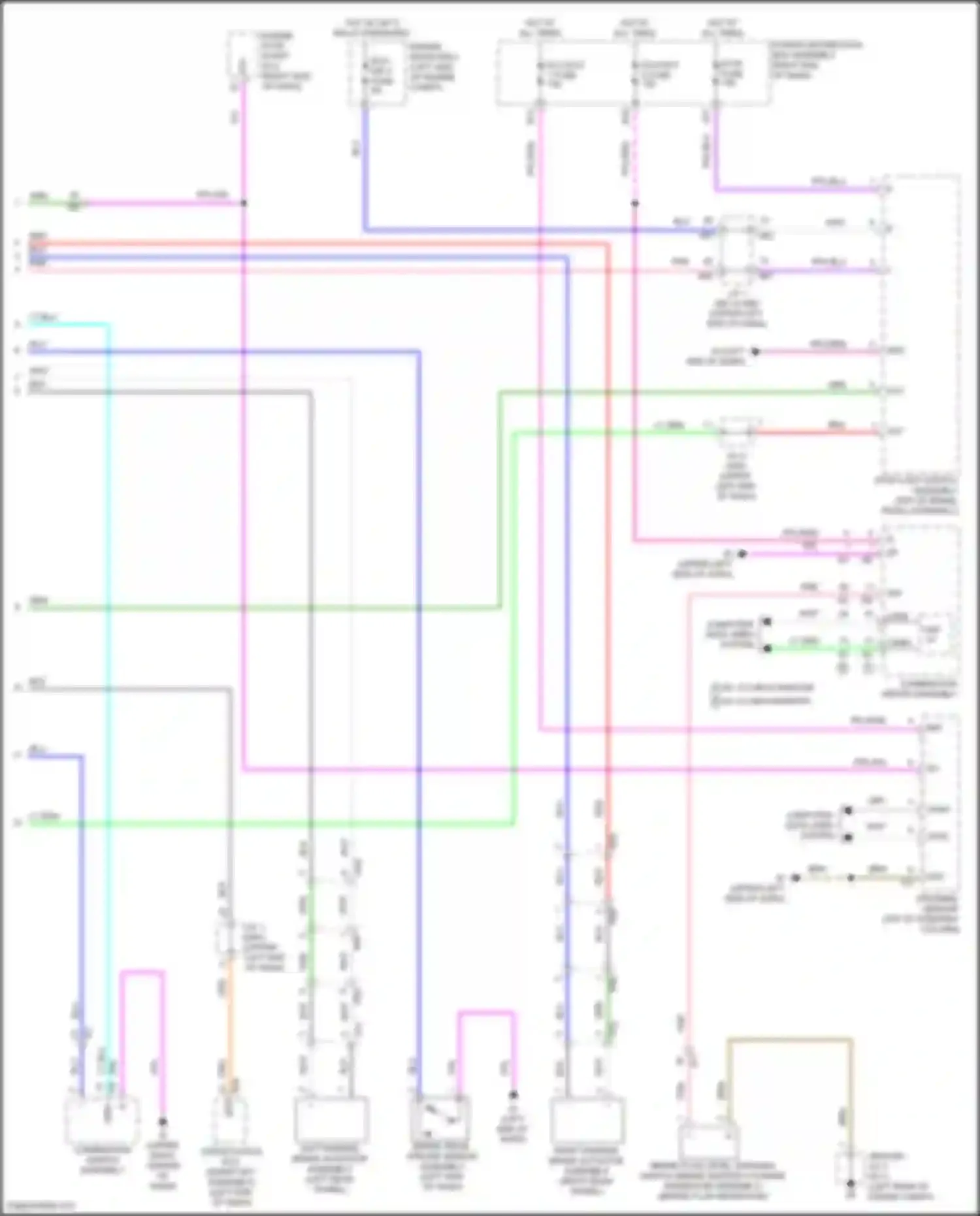 Tundra Toyota III (2021-2024): Anti-lock brakes circuit, except hybrid (2 of 2)