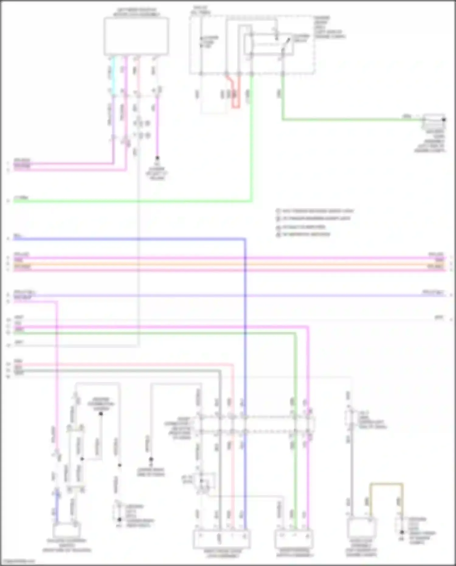 Tundra Toyota III (2021-2024): Forced entry circuit (2 of 5)