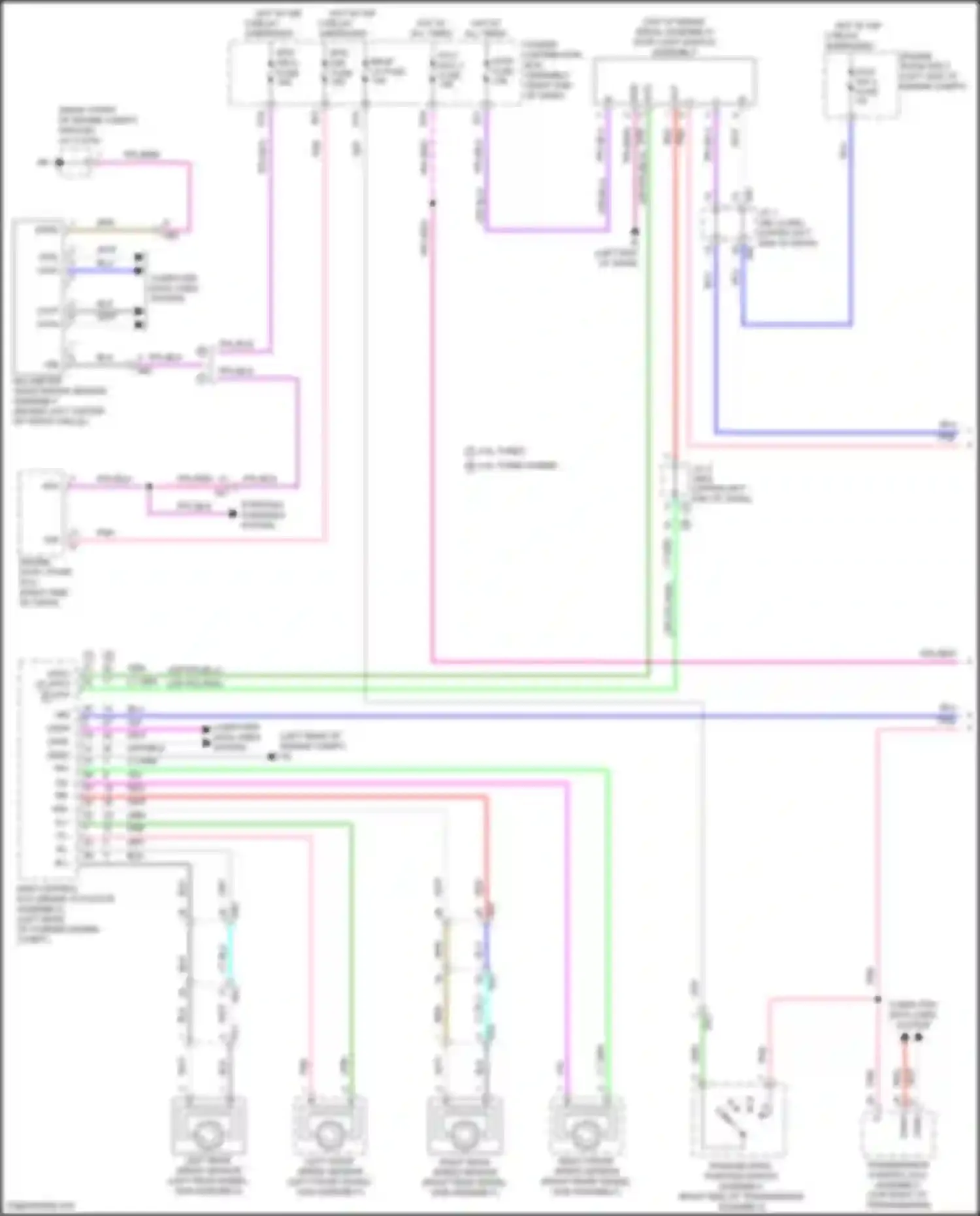 Tundra Toyota III (2021-2024): Cruise control circuit (1 of 2)