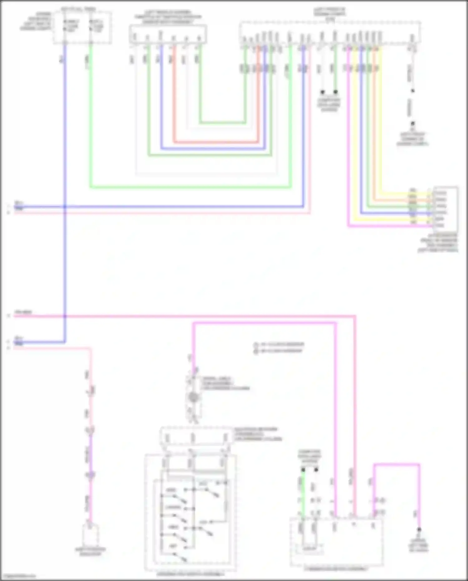 Tundra Toyota III (2021-2024): Cruise control circuit (2 of 2)